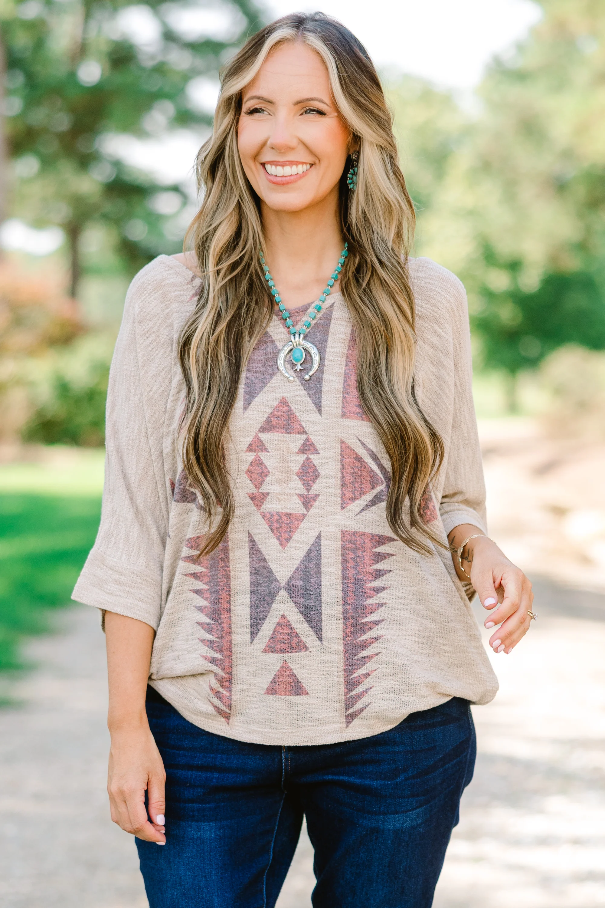 Dream I Can Dream Top, Khaki - Weilaico