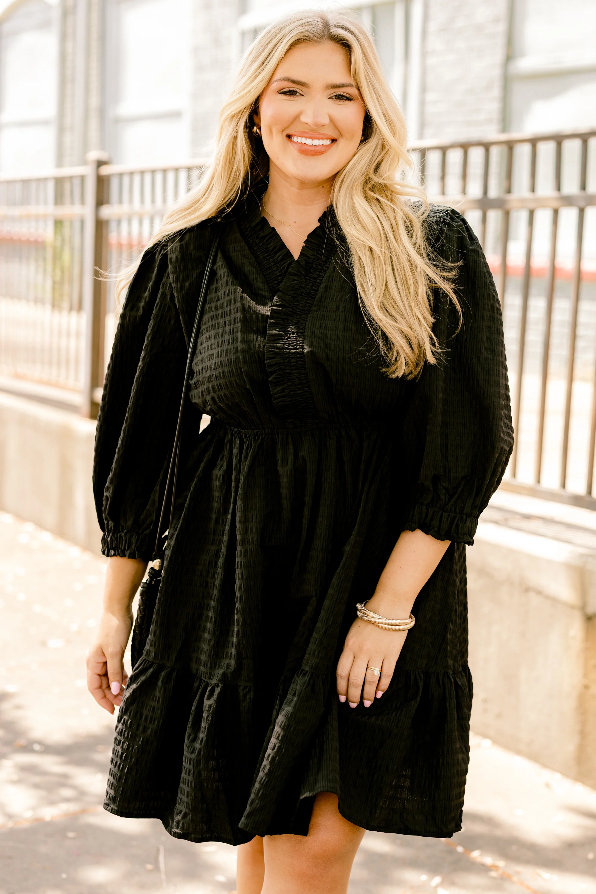 All I See Is You Dress, Black - Weilaico