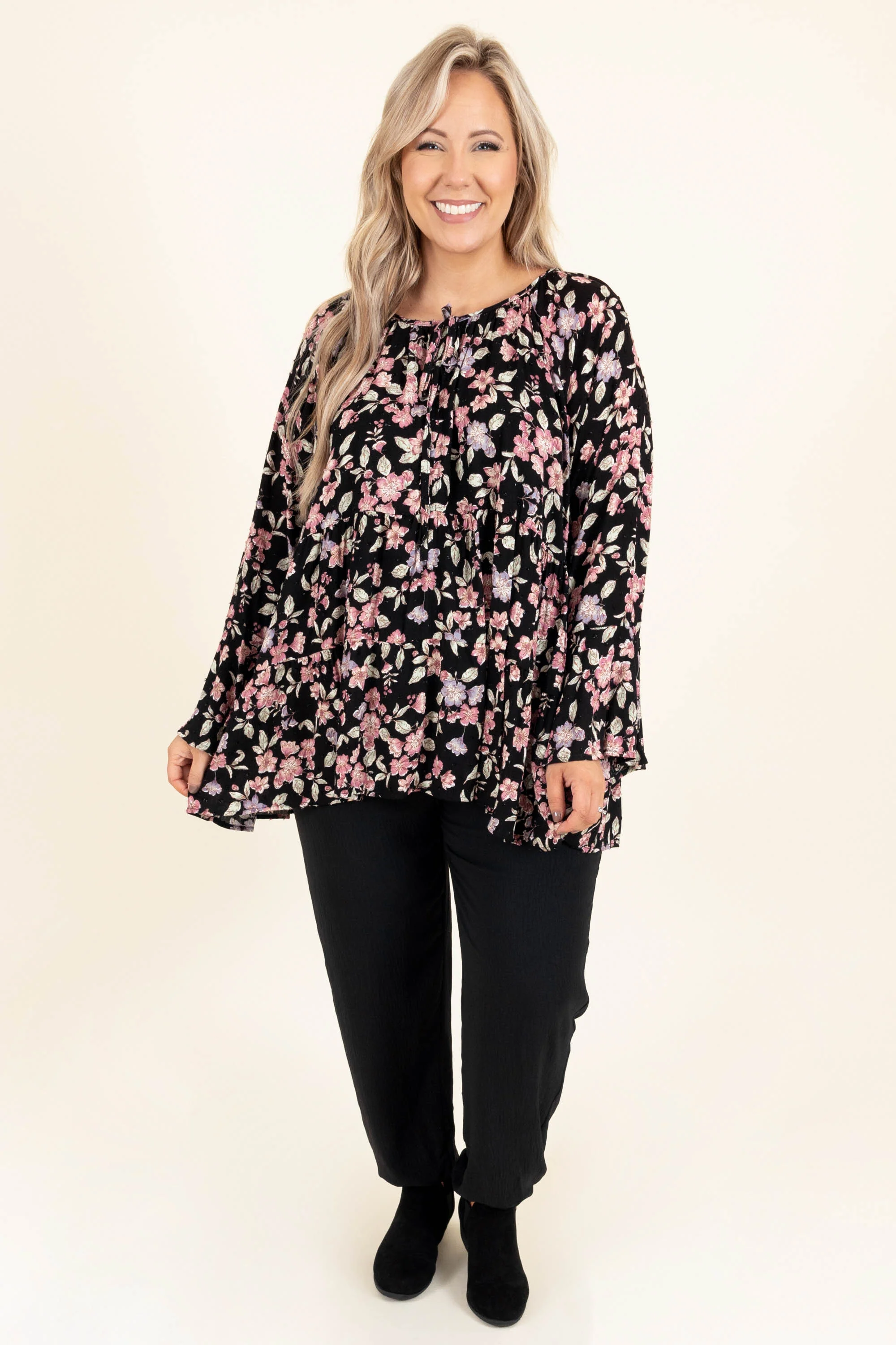 Business As Usual Pants, Black - Weilaico