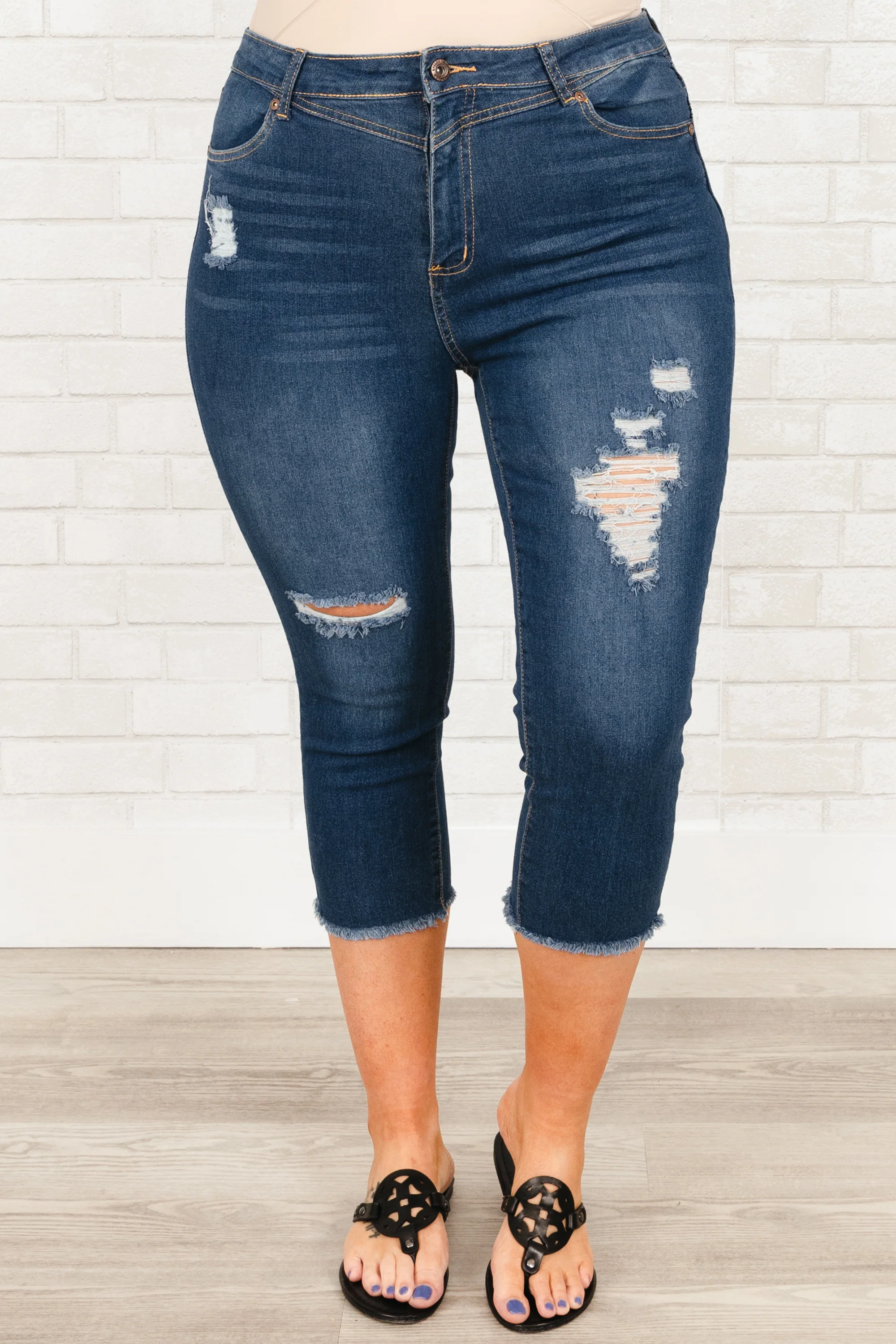 Got Me Walking Capris, Medium - Weilaico