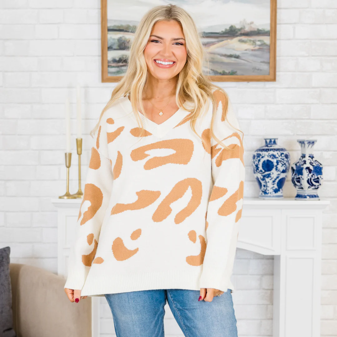 After It's Over Sweater, Mustard - Weilaico