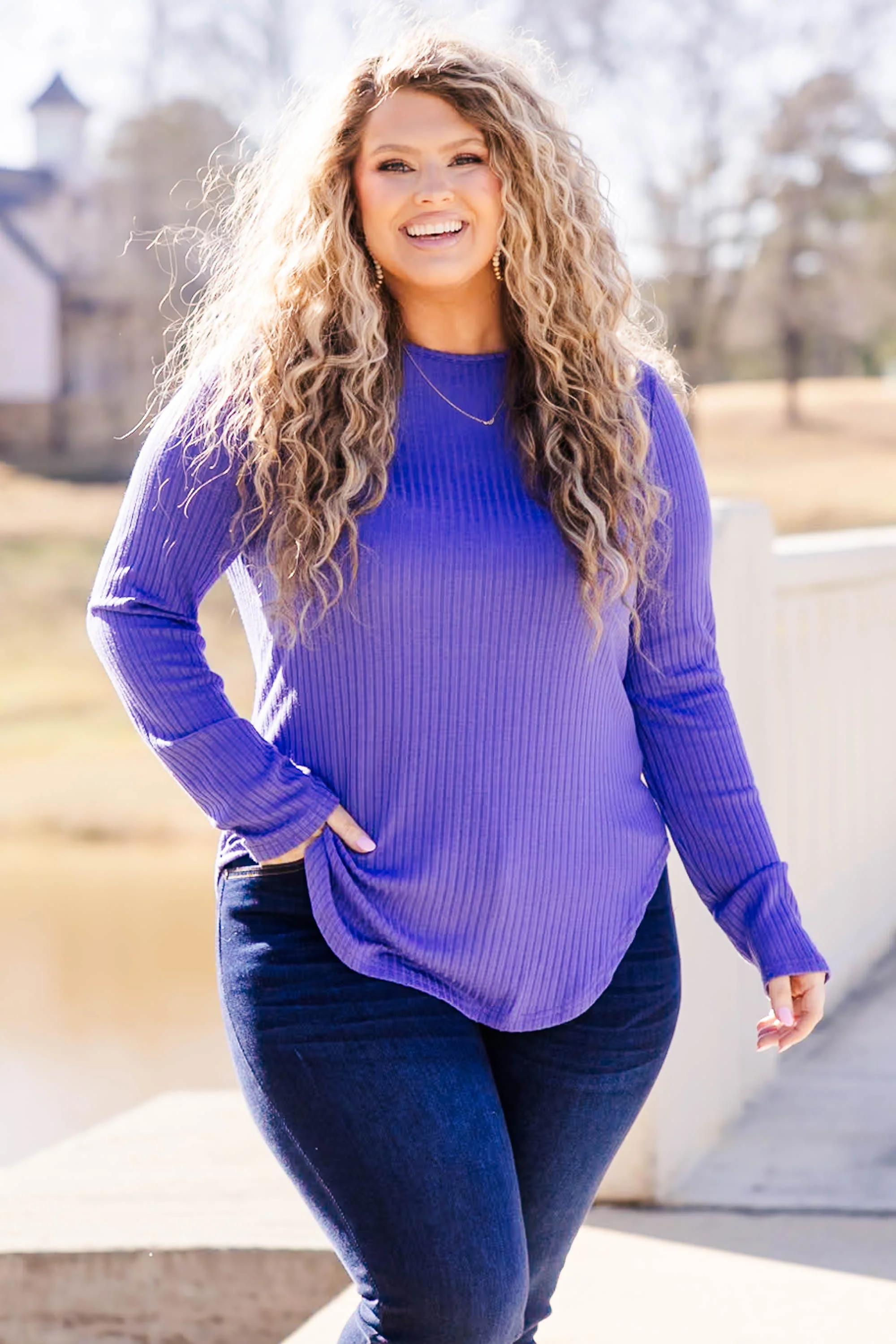 Loving Me Top, Purple - Weilaico