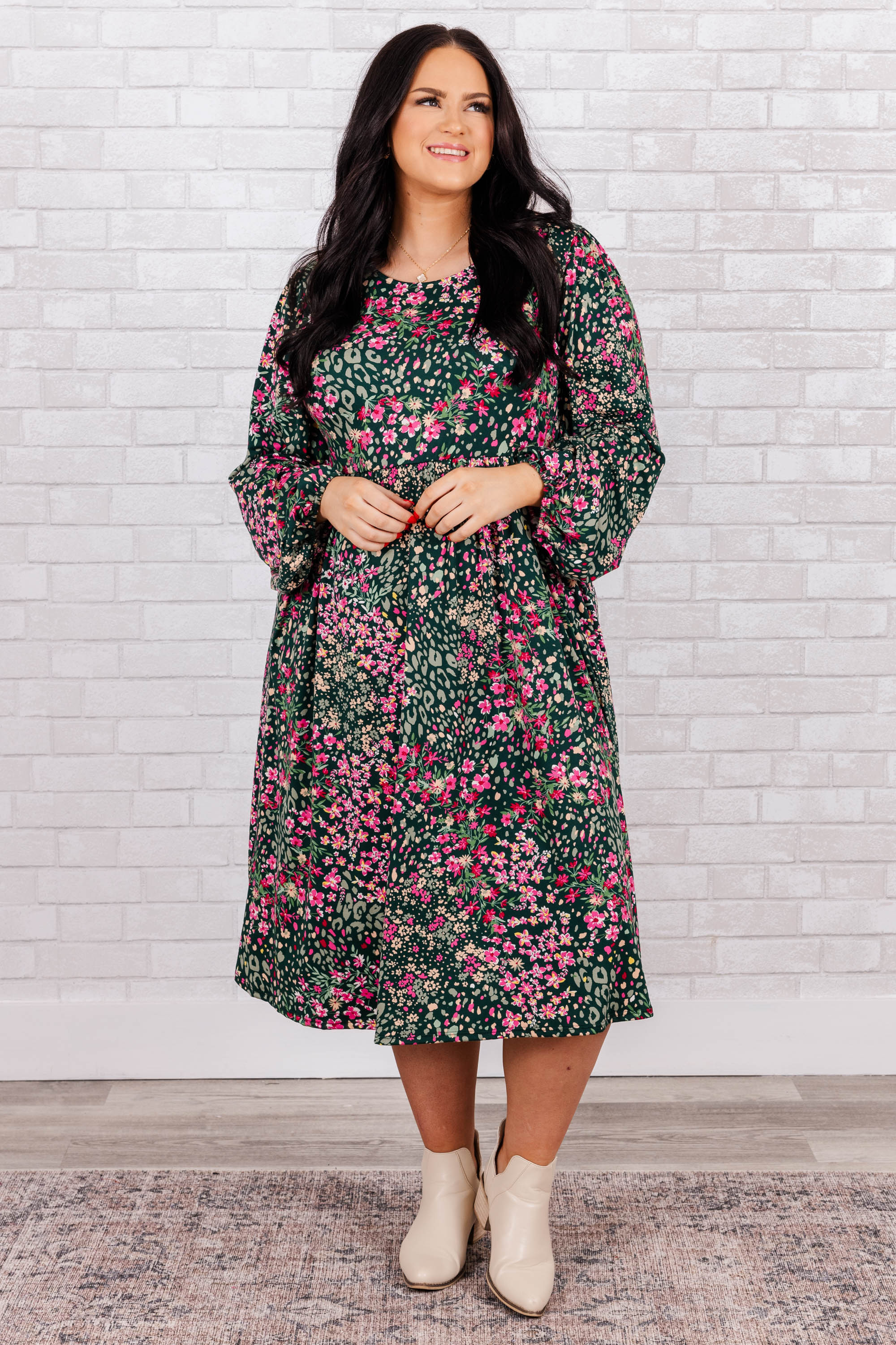 My Everything Dress, Green - Weilaico