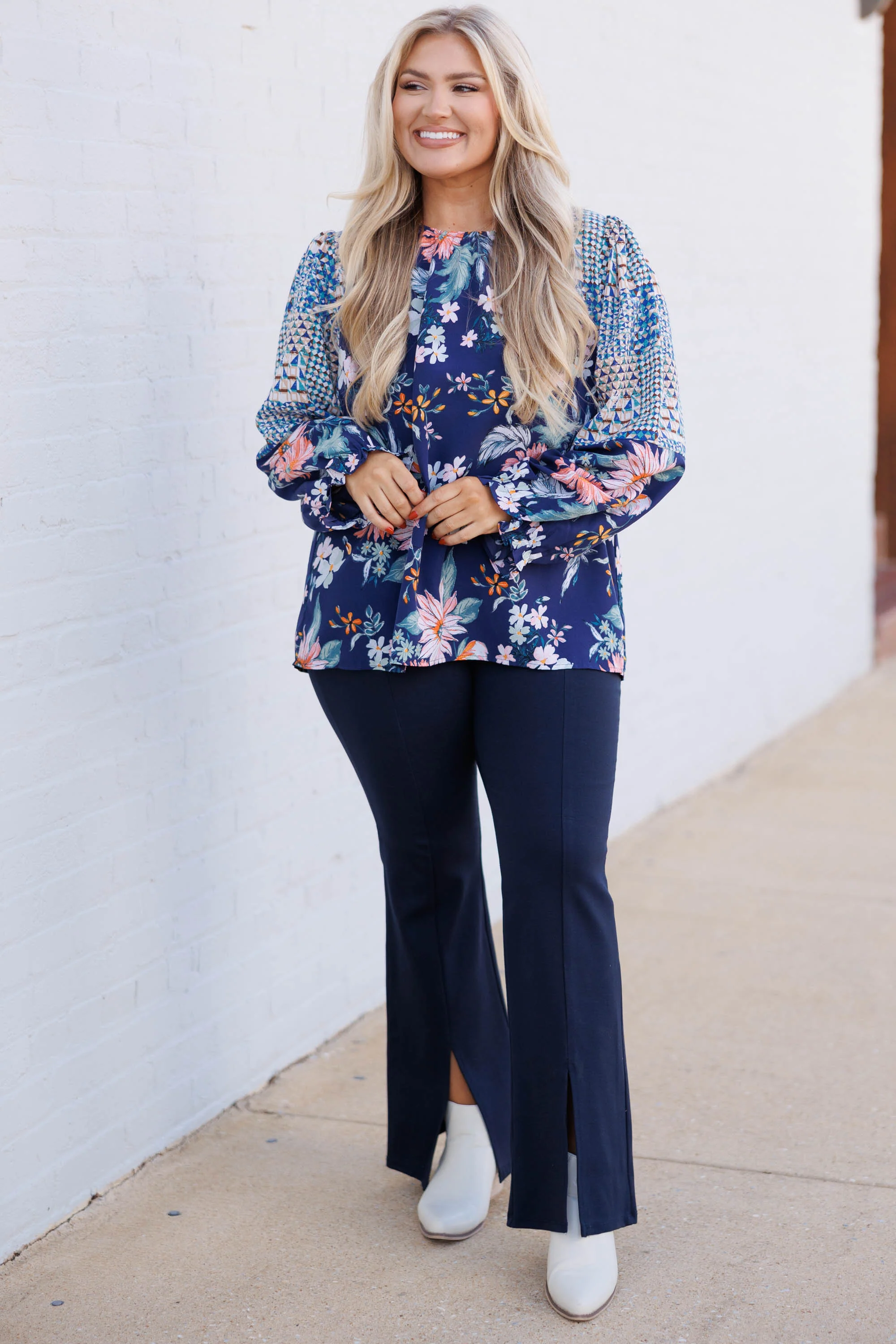 Day Goes On Top, Navy Mix - Weilaico