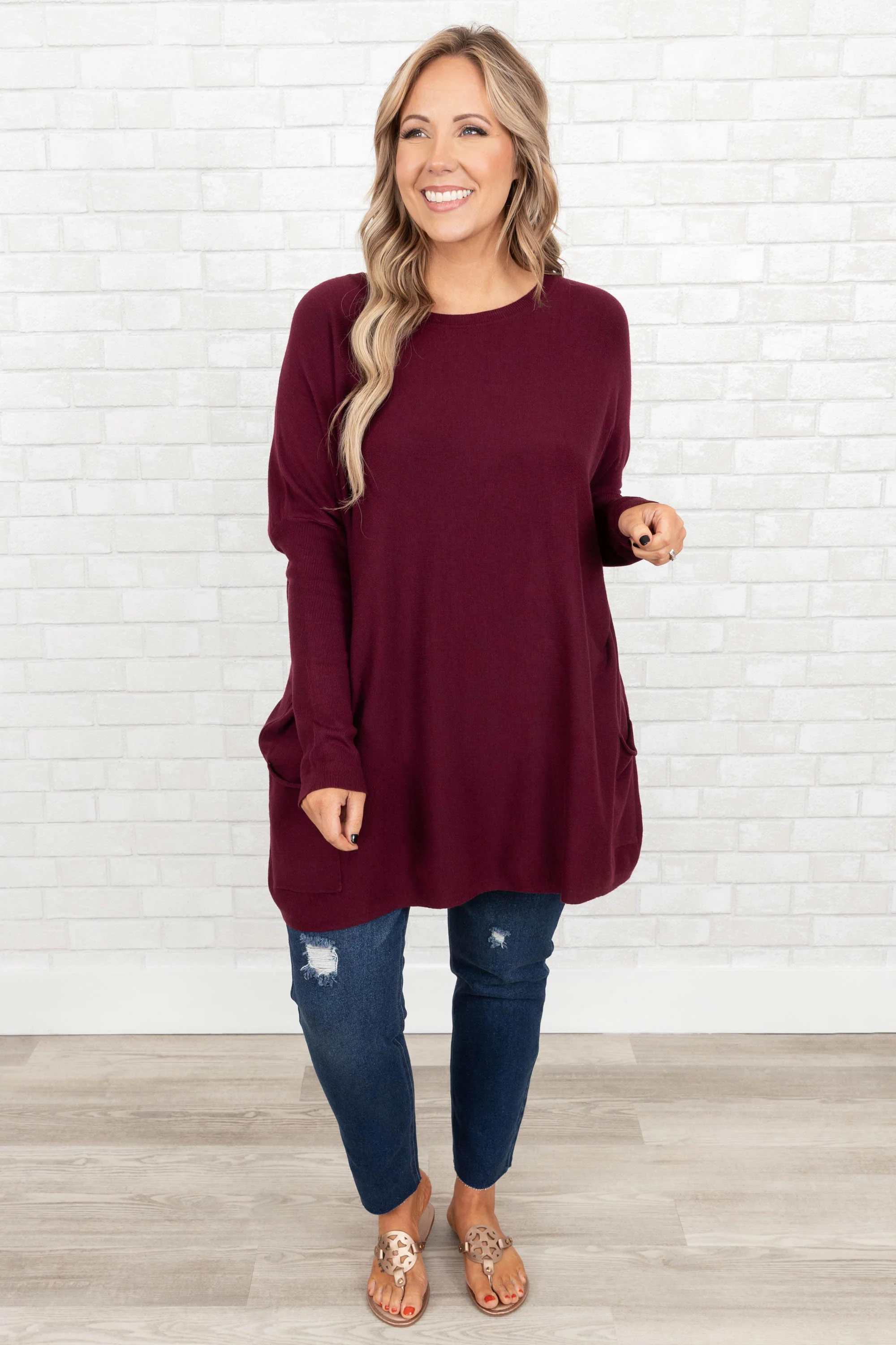 Walk That Walk Jeggings, Dark Wash - Weilaico