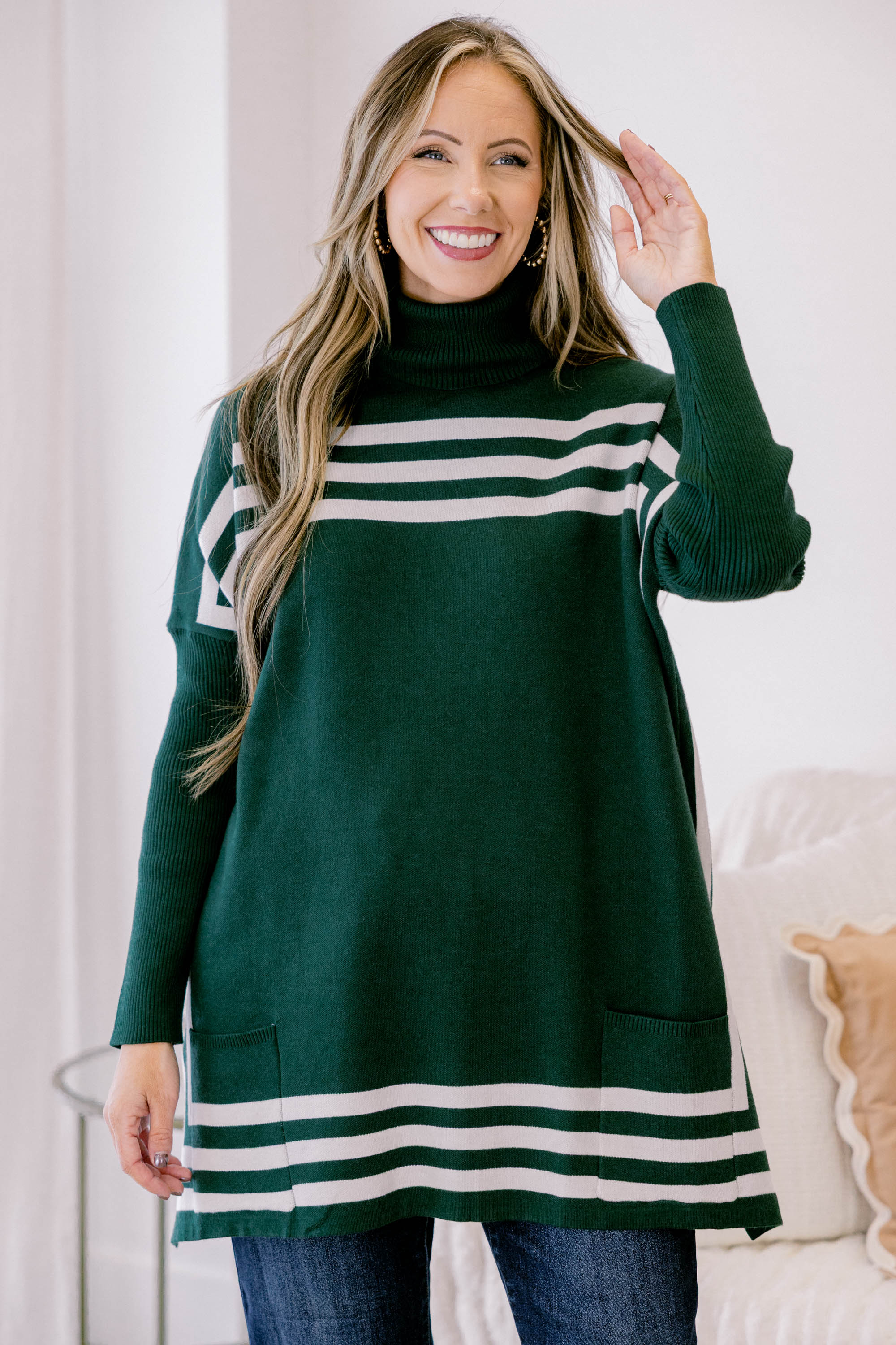 Anything For My Baby Tunic, Green - Weilaico