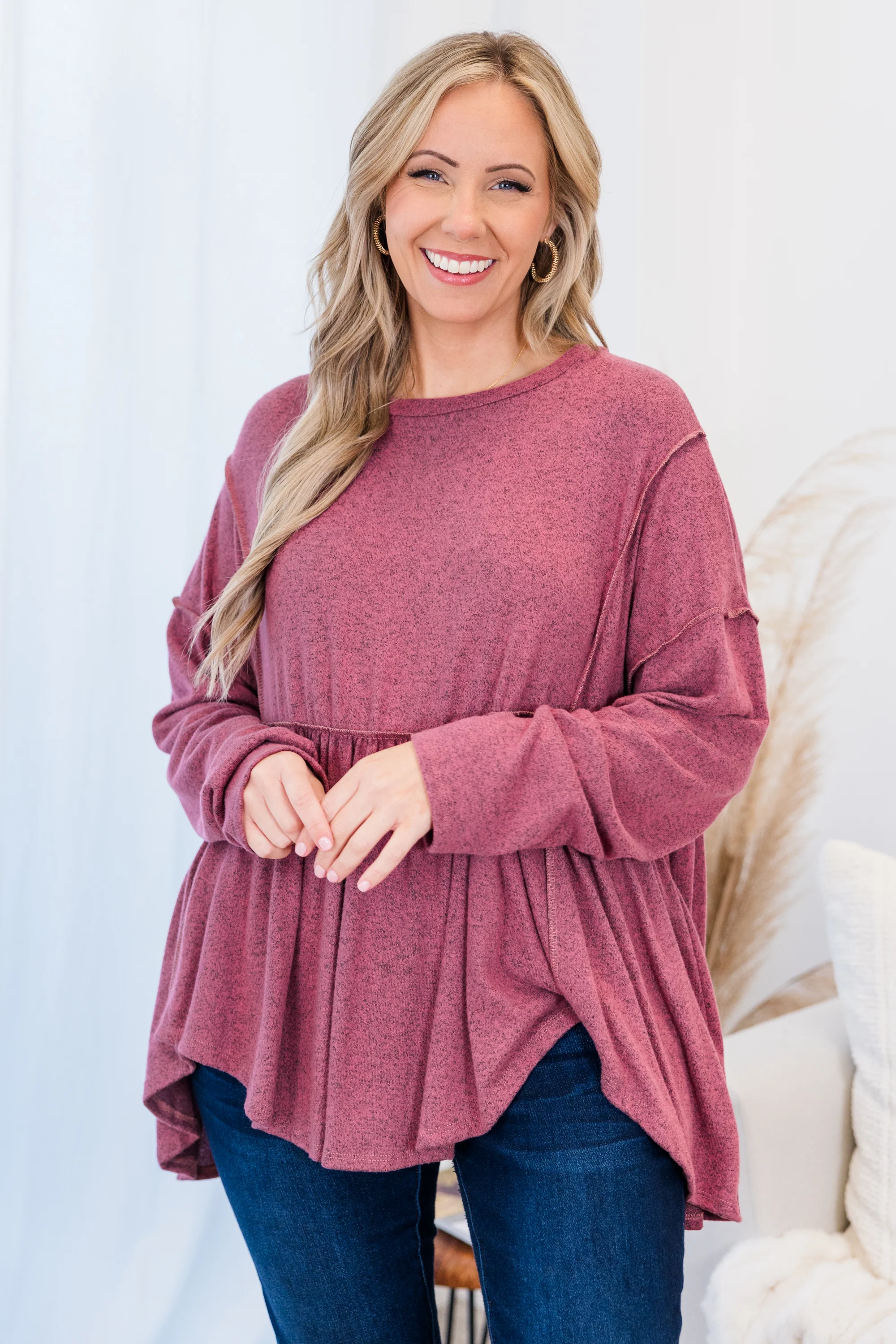 Picture That Top, Mauve - Weilaico