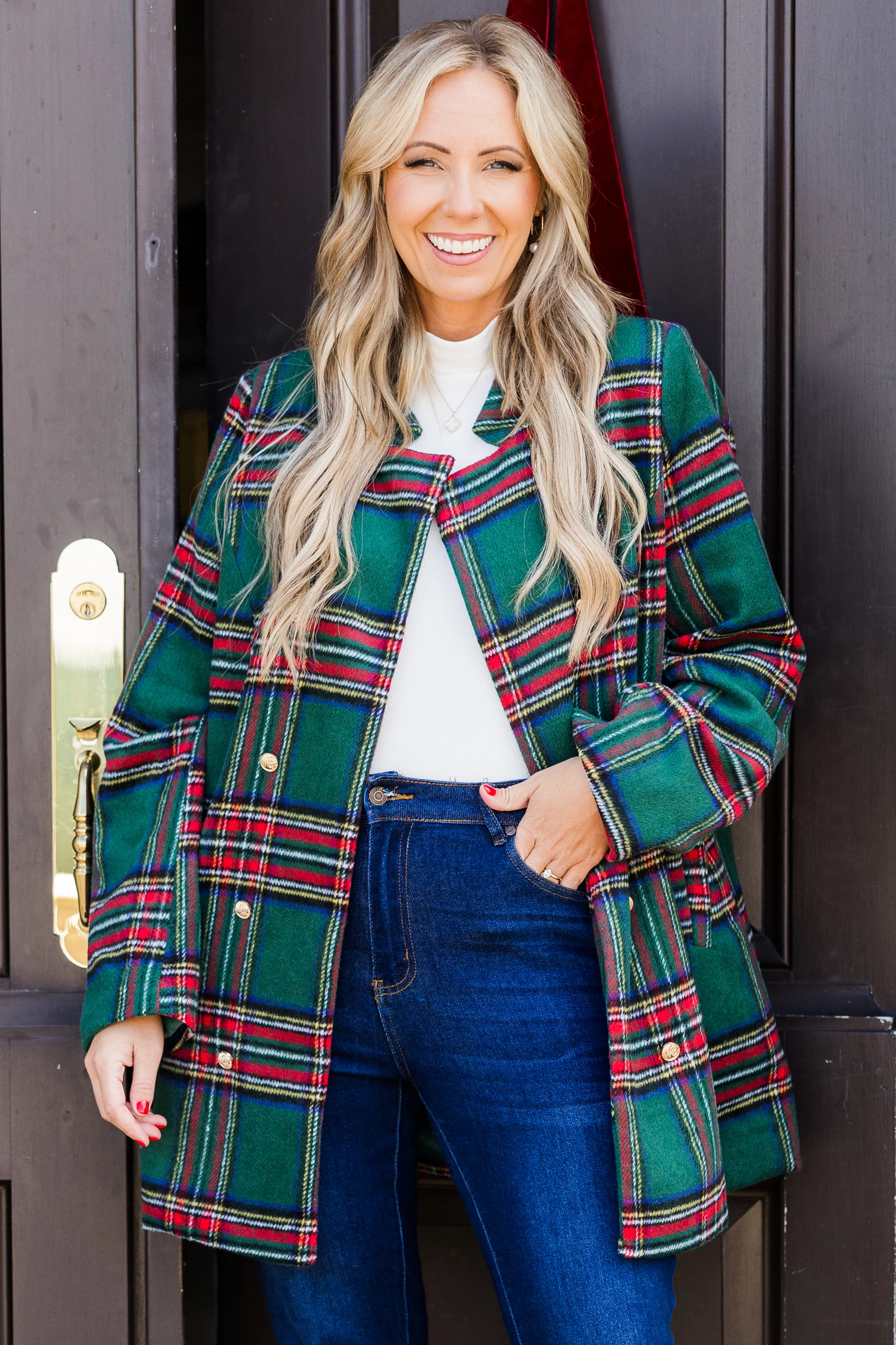 This City Is Mine Coat, Green - Weilaico