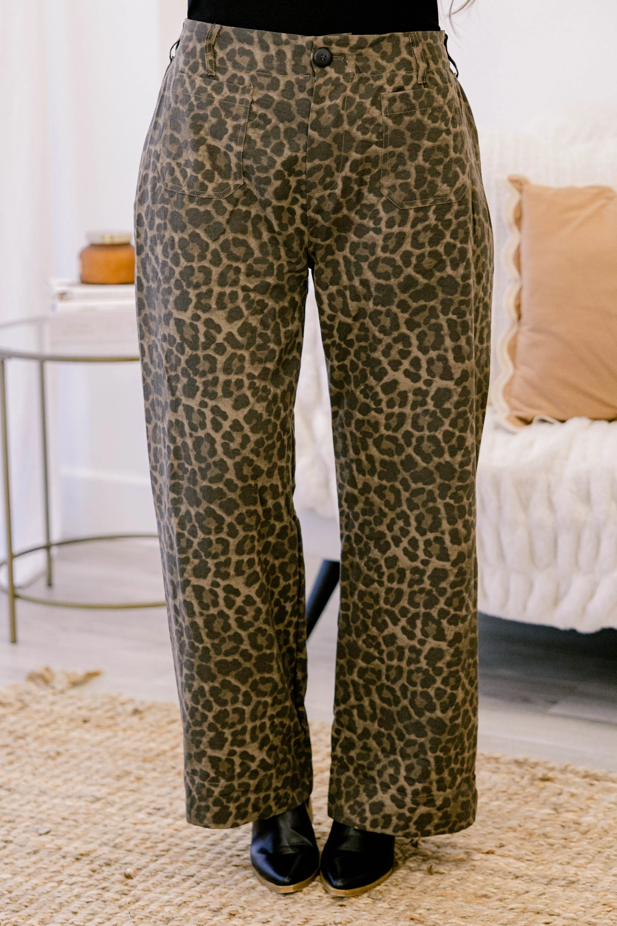 Wild As The Wind Pants, Leopard - Weilaico
