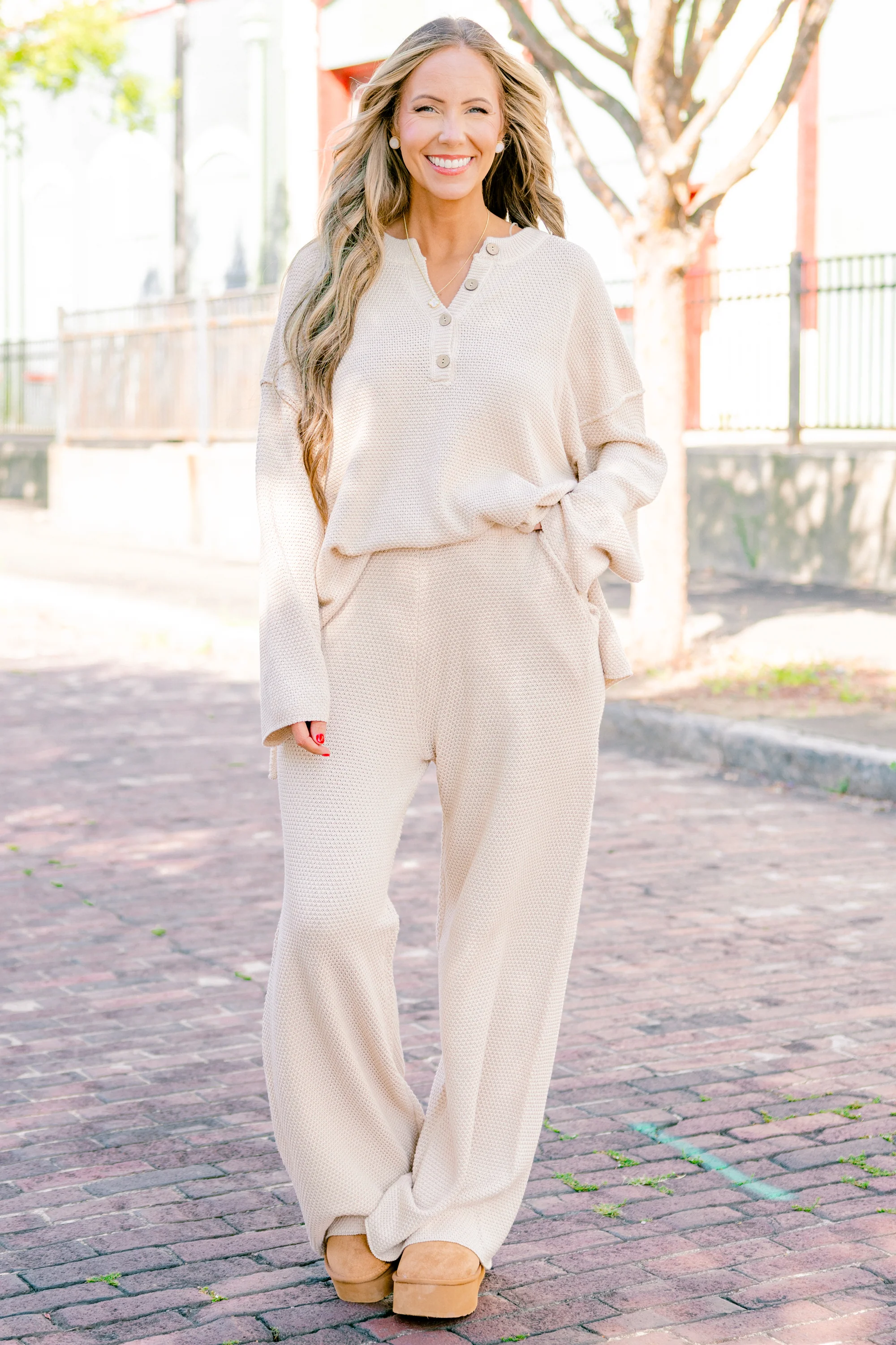 Gone Wild Set, Cream - Weilaico