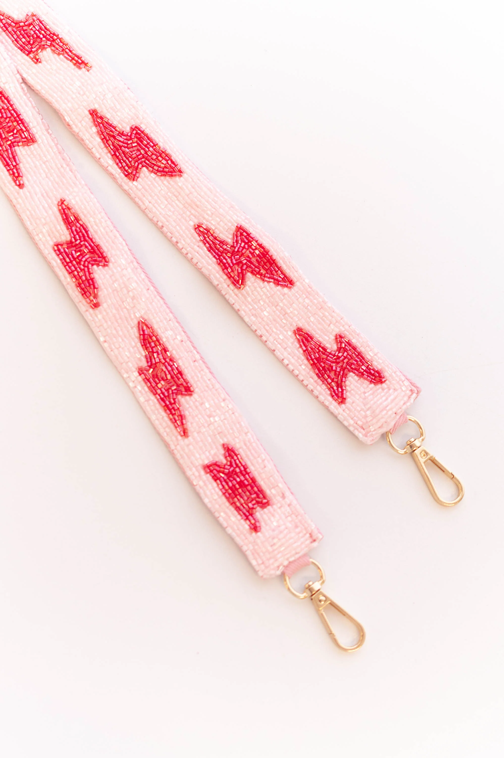 It's Electric Beaded Strap, Pink - Weilaico