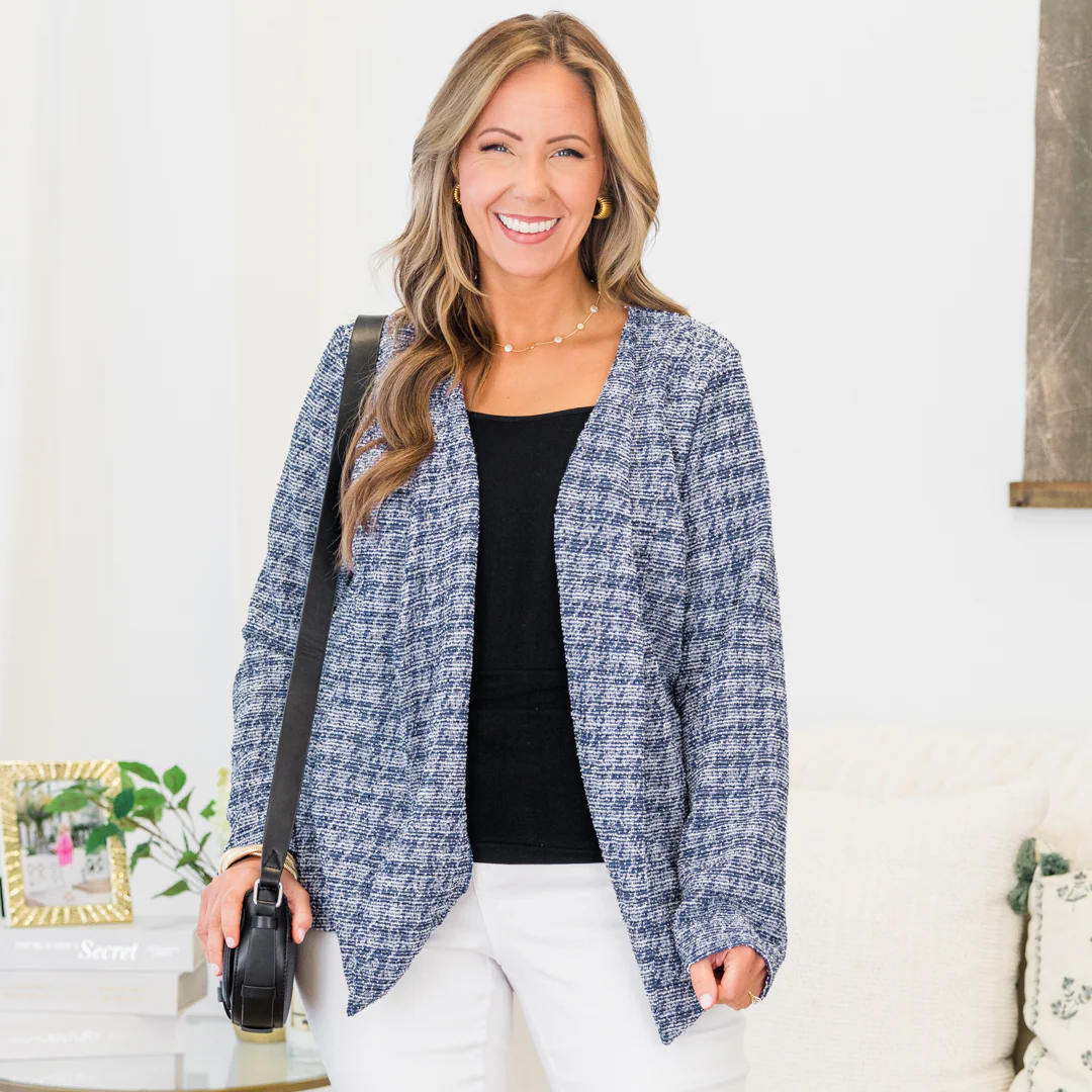 Ivy League Jacket, Royal - Weilaico