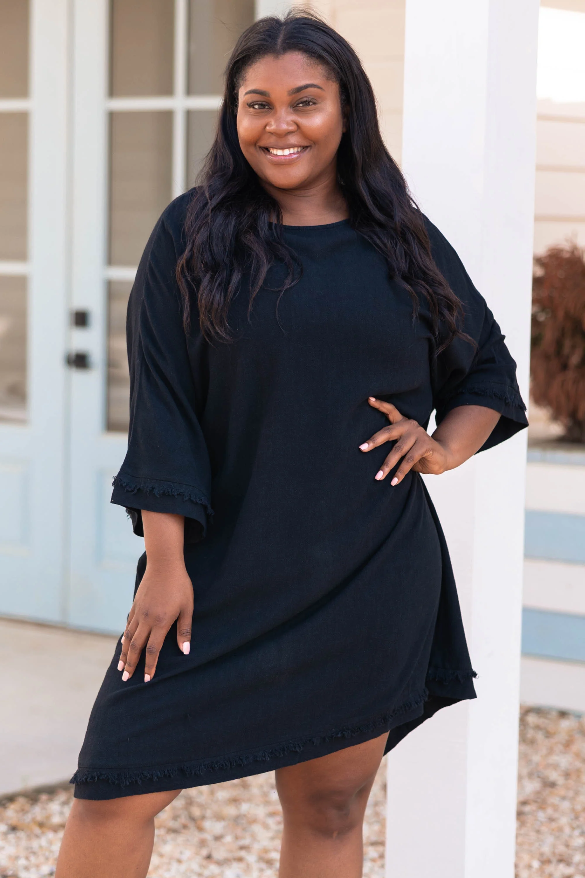 Everyday Magic Dress, Black - Weilaico