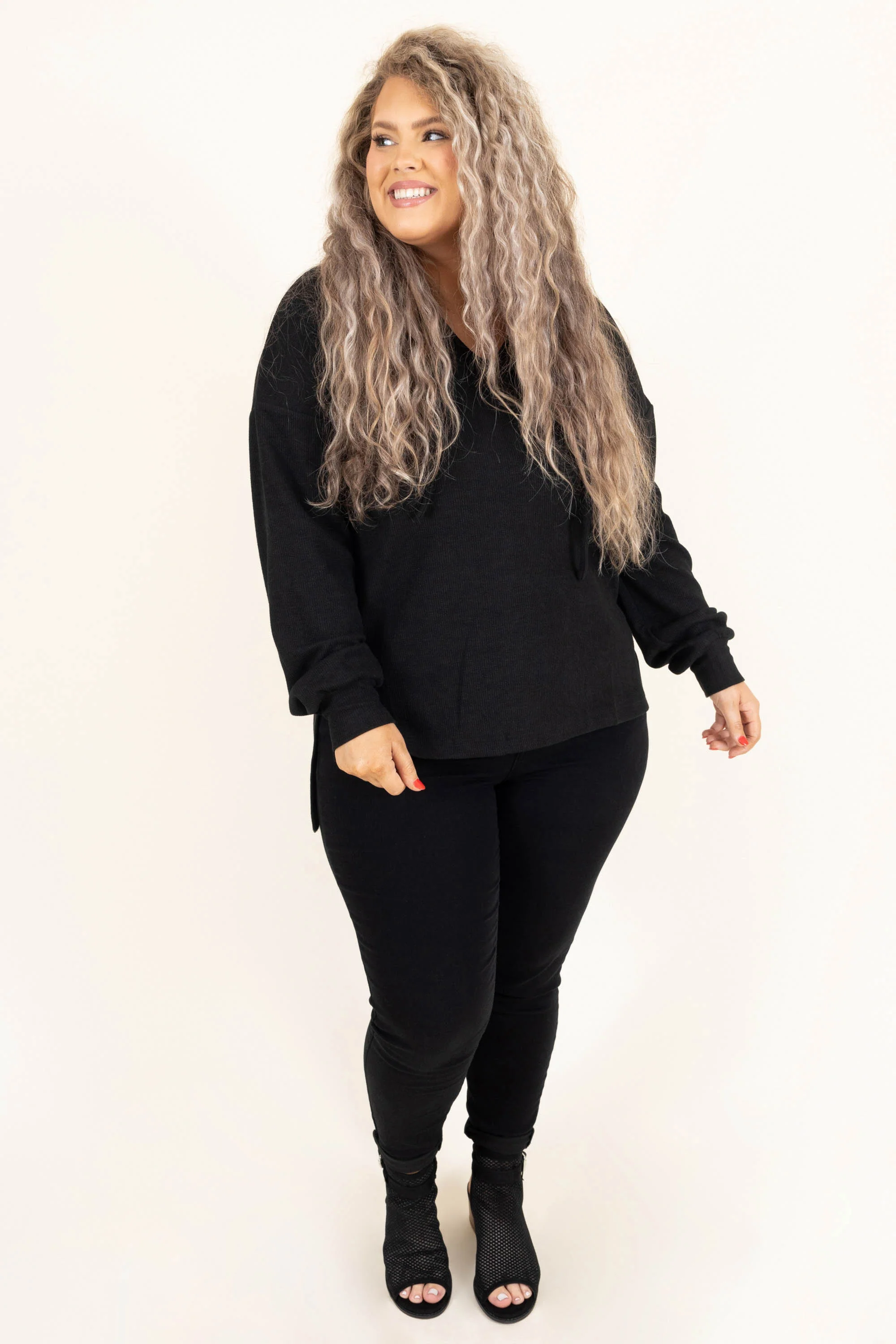 Moment To Remember Top, Black - Weilaico