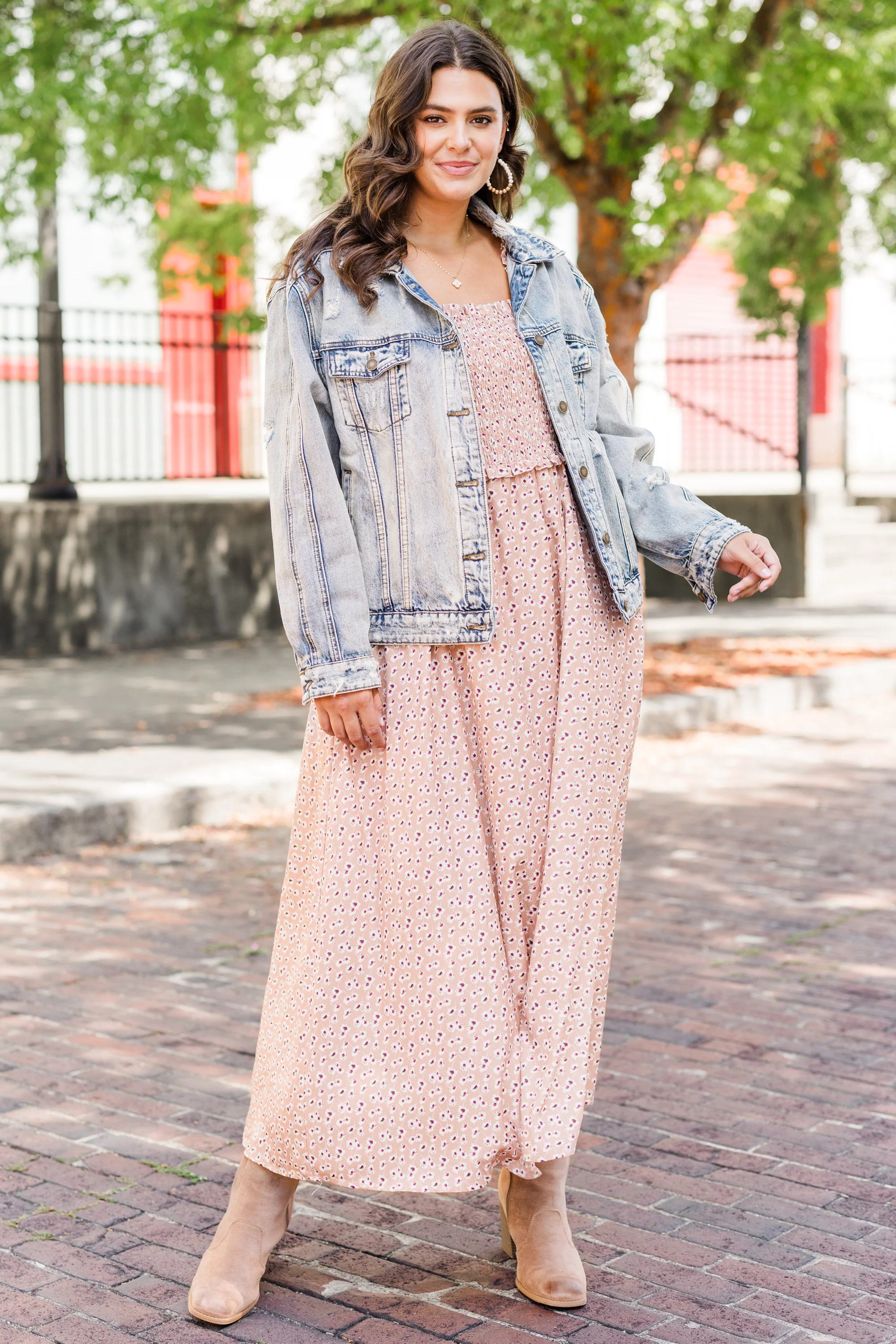 All I Need Is You Midi Dress, Taupe - Weilaico