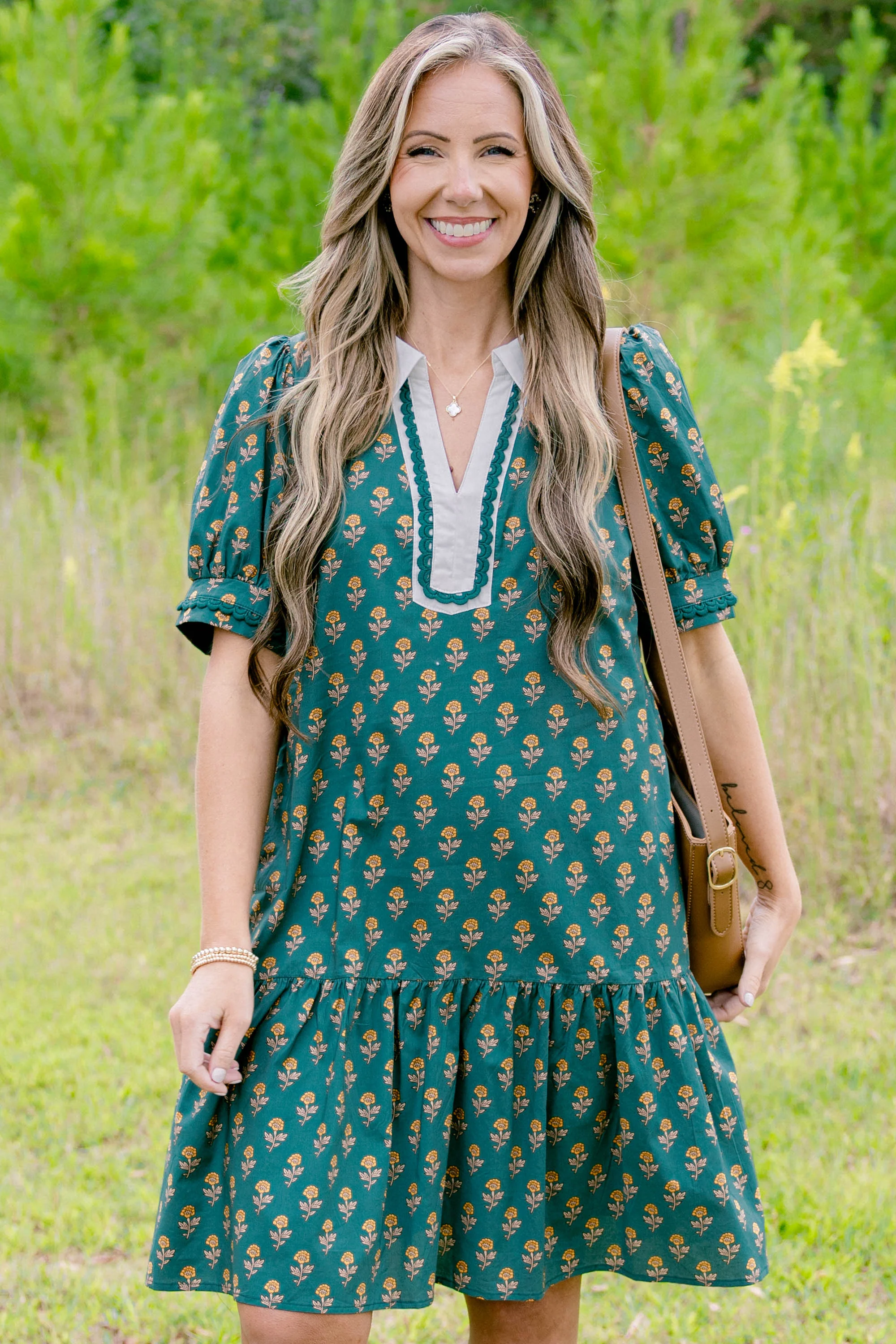 Trust Me On This Dress, Forest Green - Weilaico