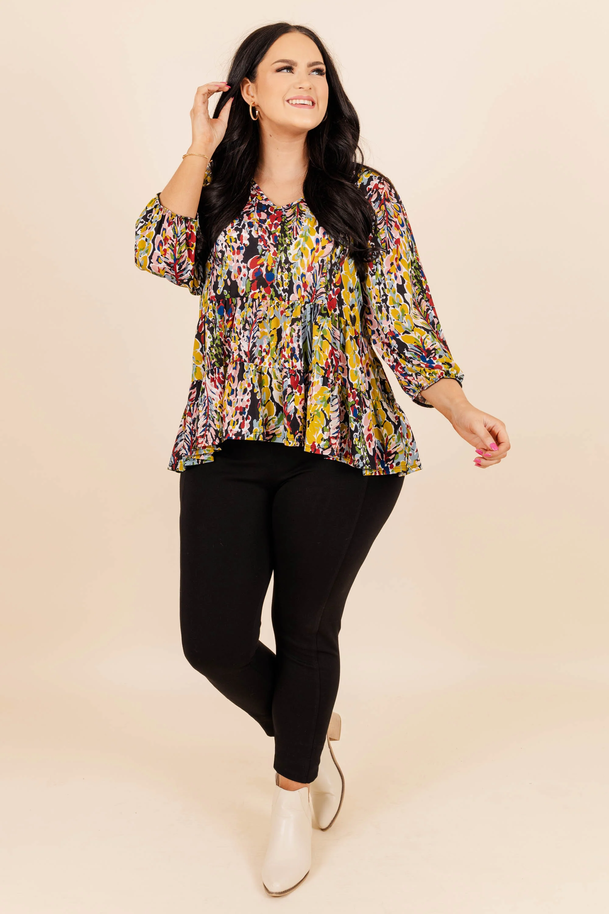 Claim Your Truth Top, Green - Weilaico