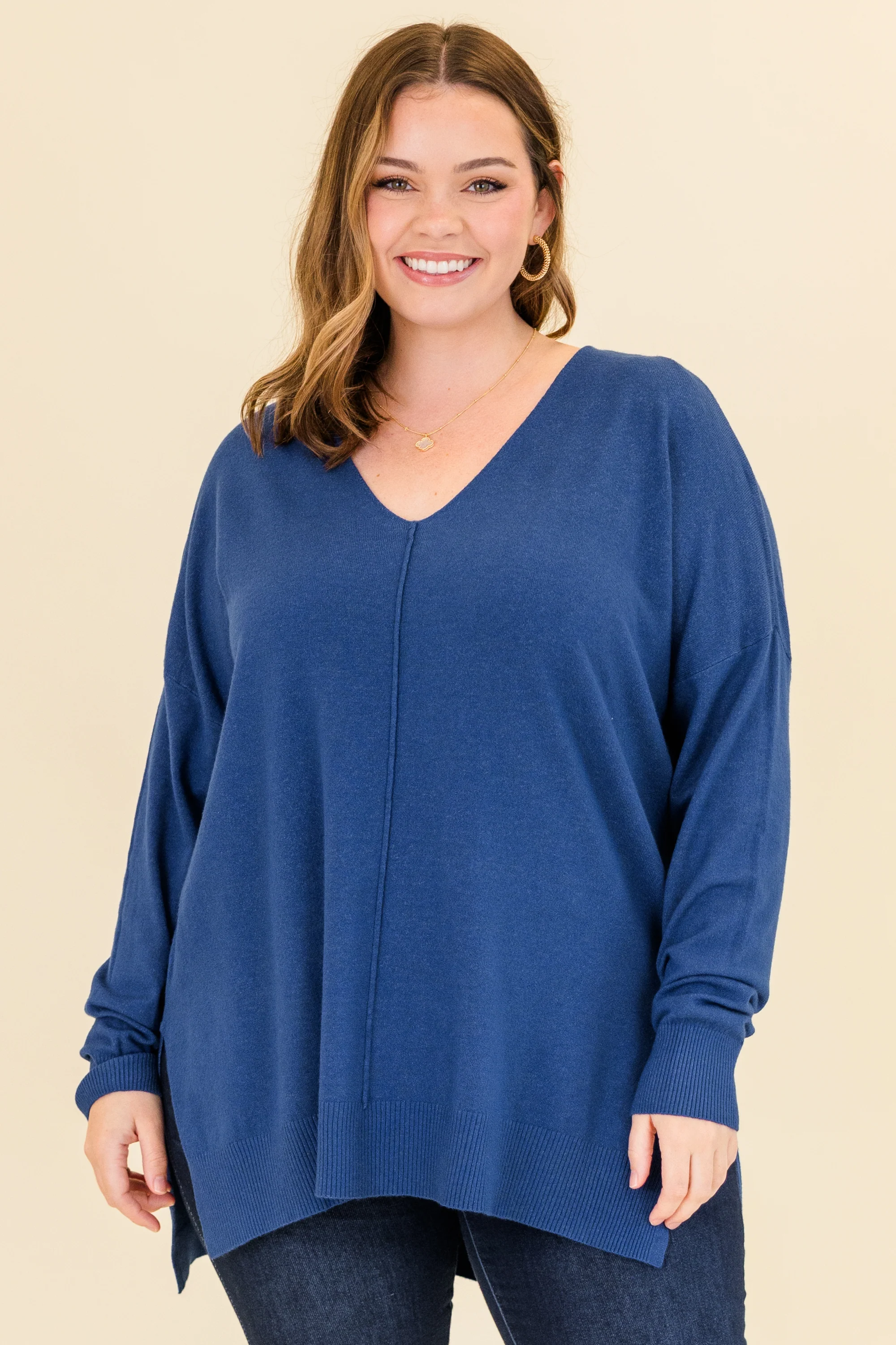 Perfect For Outside Sweater, Heather Marlin - Weilaico