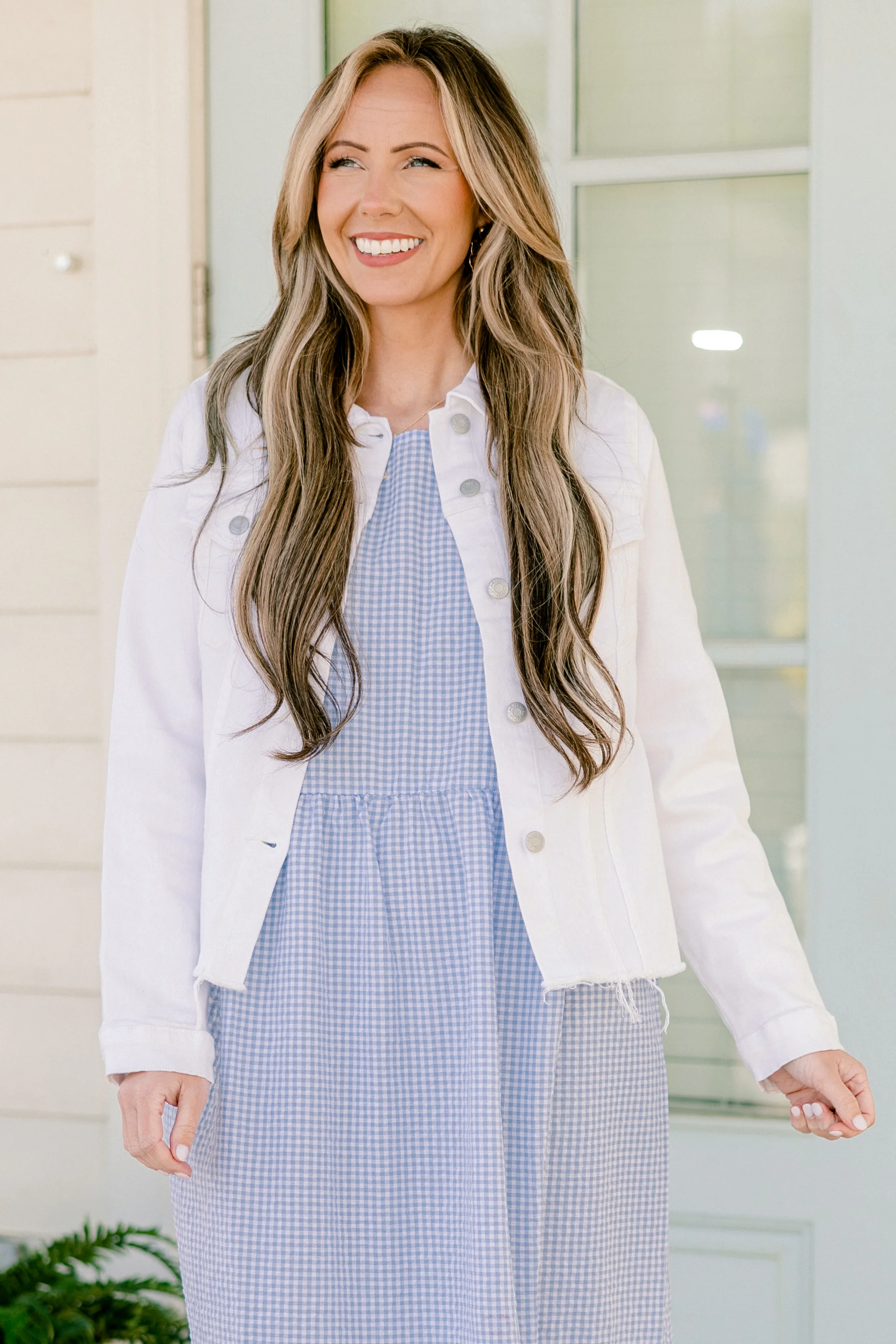 Story Untold Jacket, White - Weilaico