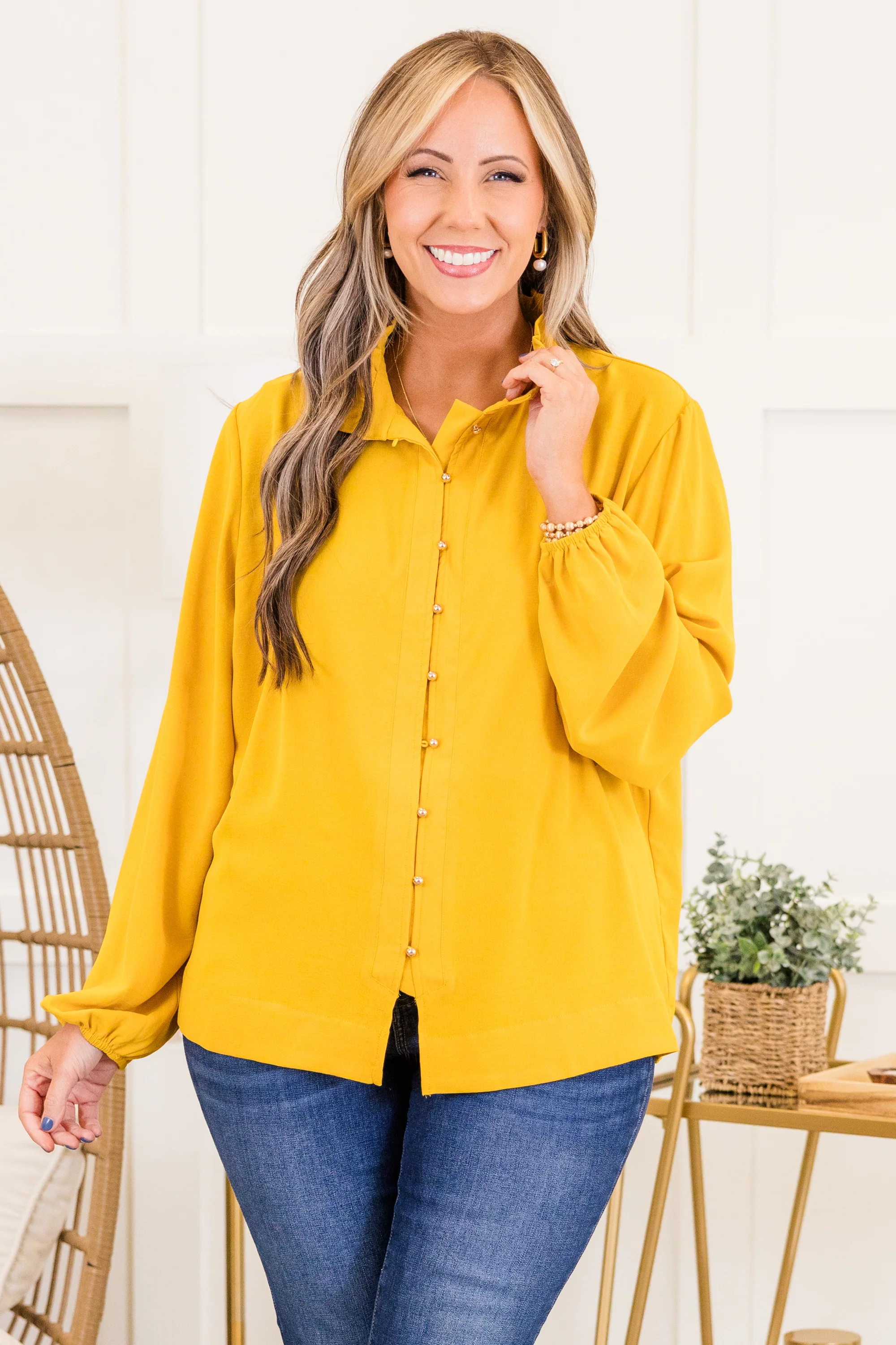 Truth Hurts Top, Yellow - Weilaico