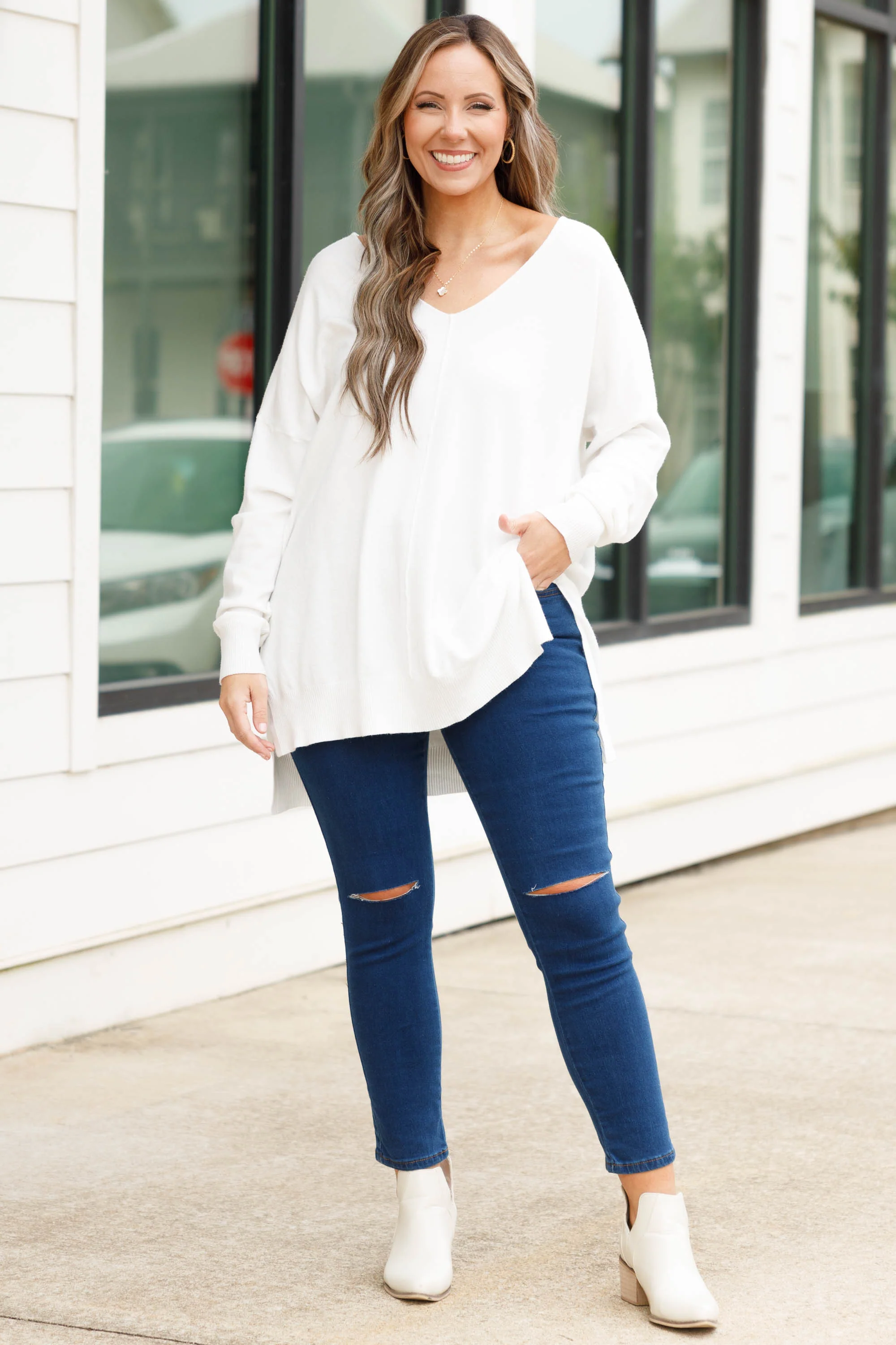 Exuding Confidence Jeggings, Medium Wash - Weilaico