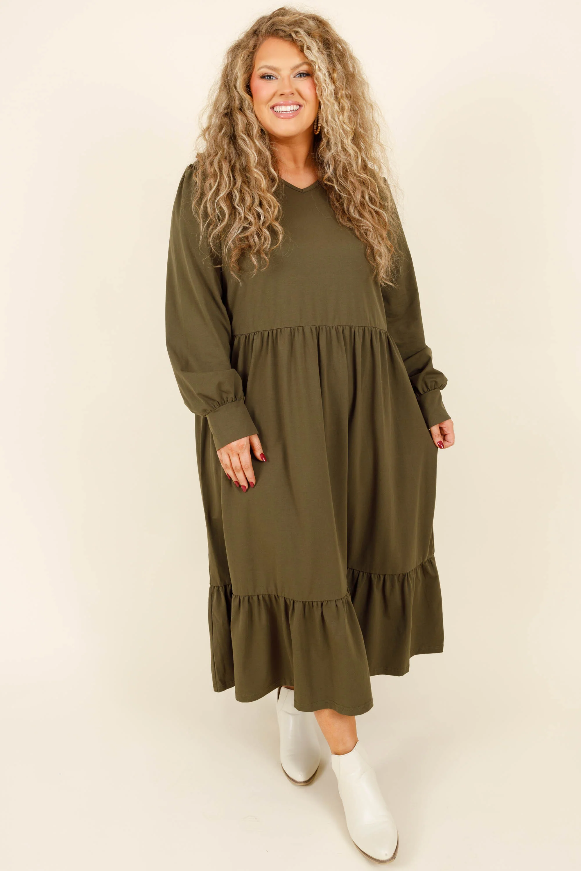 Remember The Past Dress, Green - Weilaico