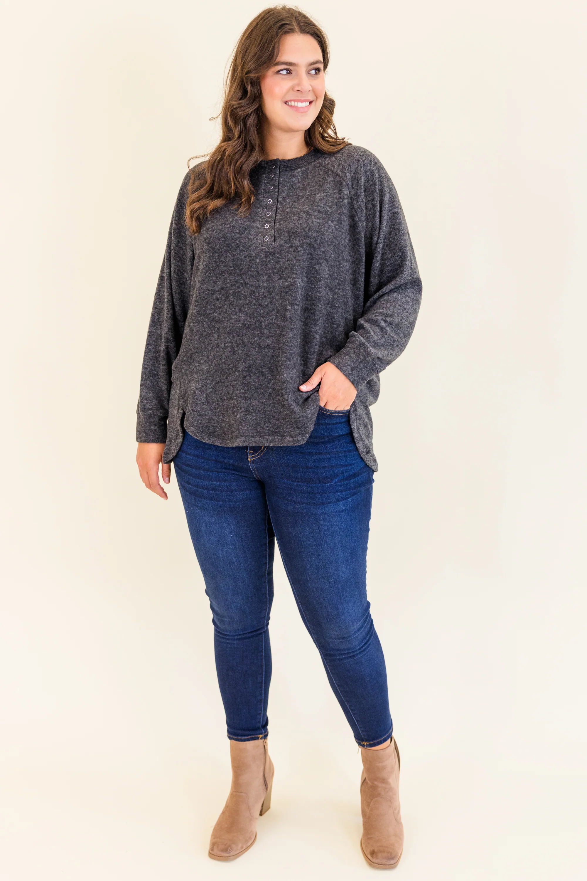 All The Feels Pullover, Black - Weilaico