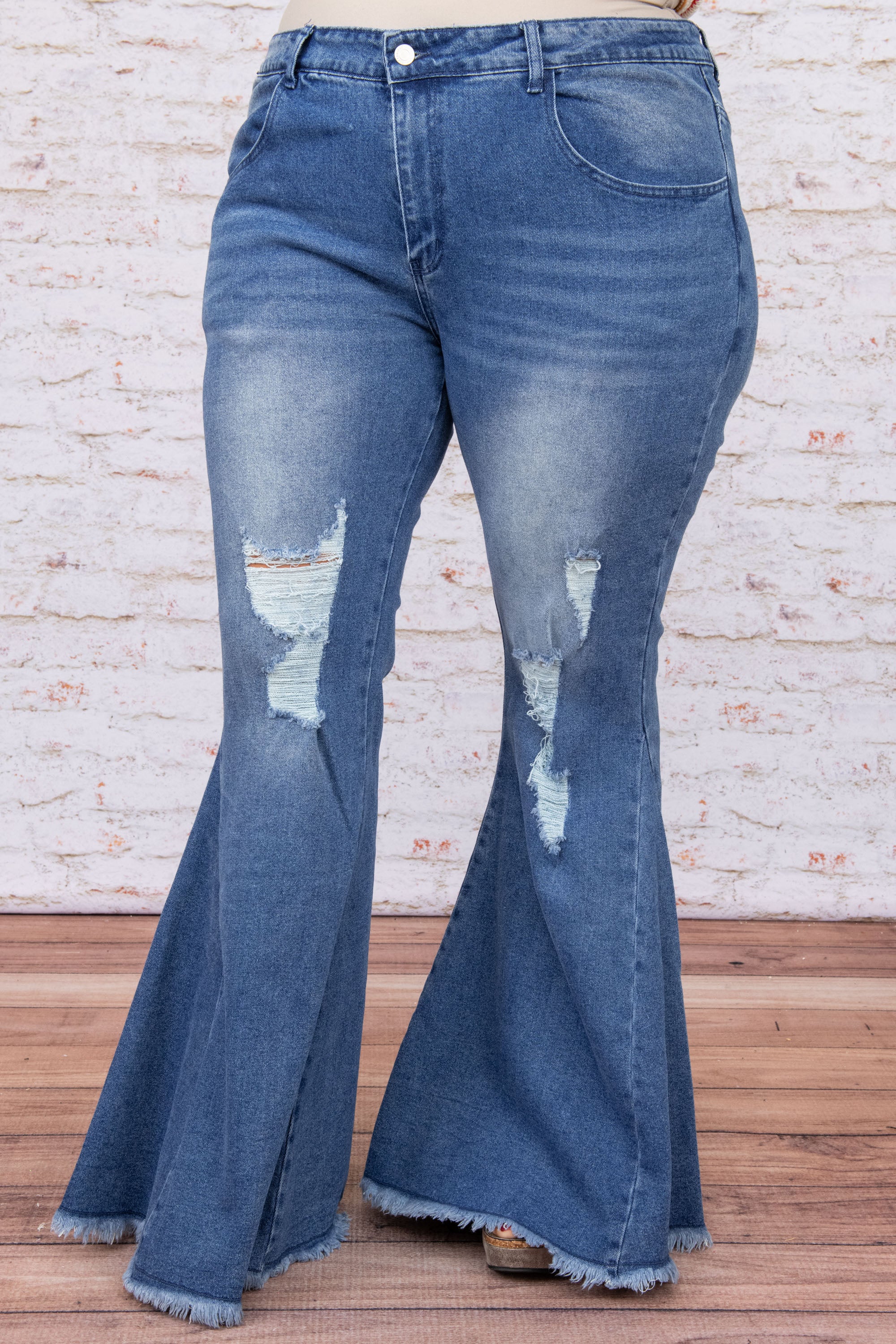 Guess Again Jeans, Medium Wash - Weilaico