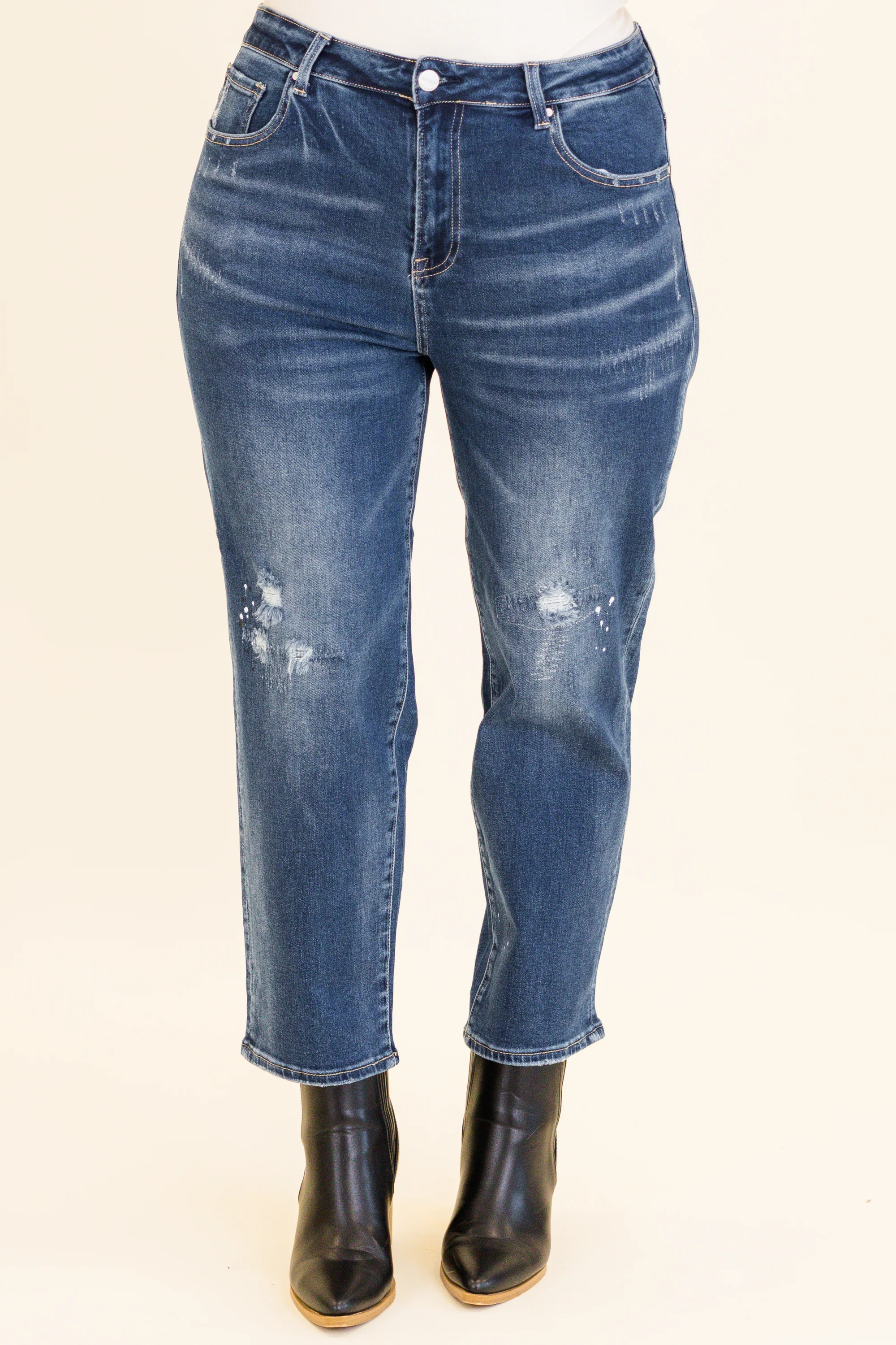 Some Nights Jeans, Dark Wash - Weilaico