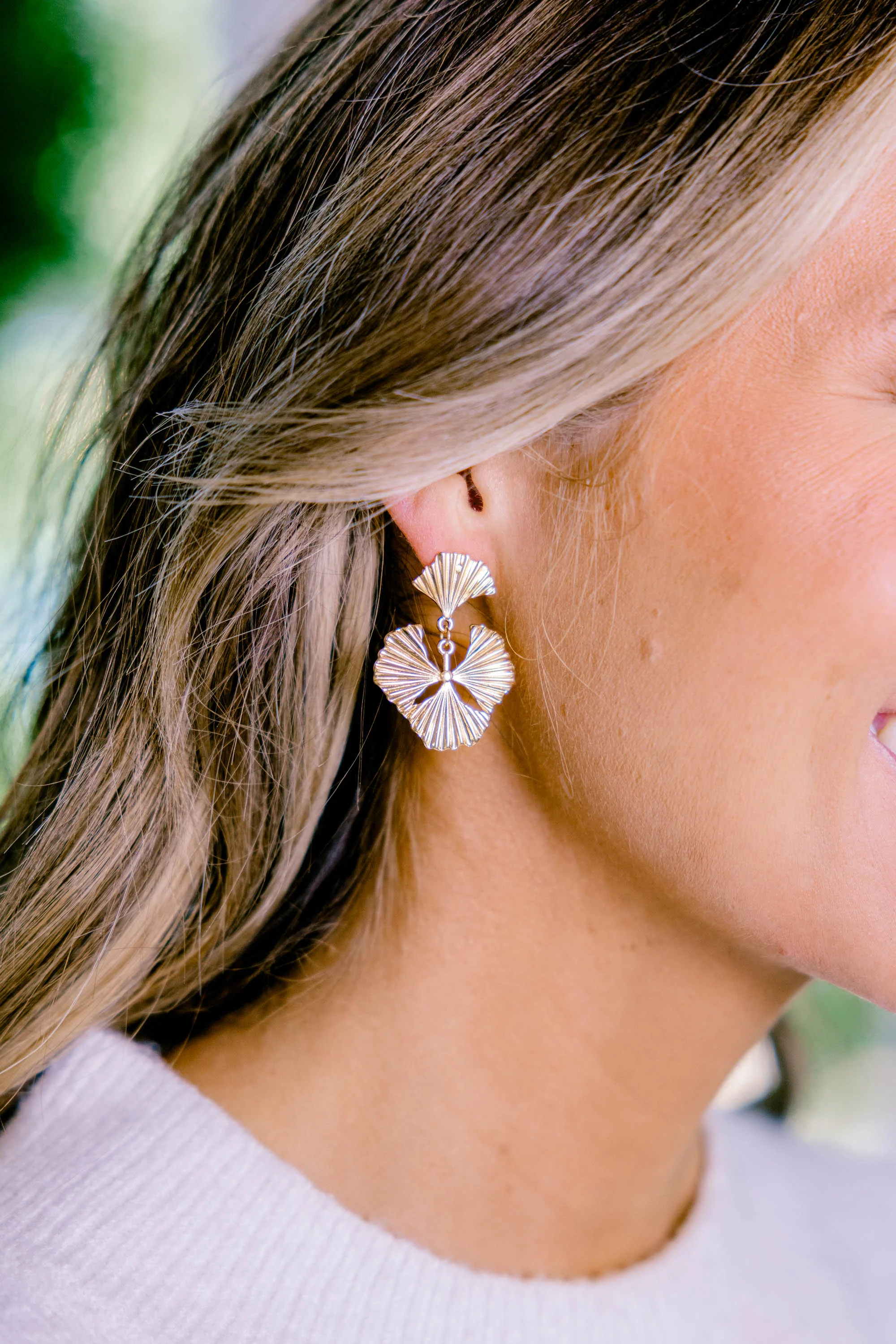 Believe The Magic Earrings, Gold - Weilaico