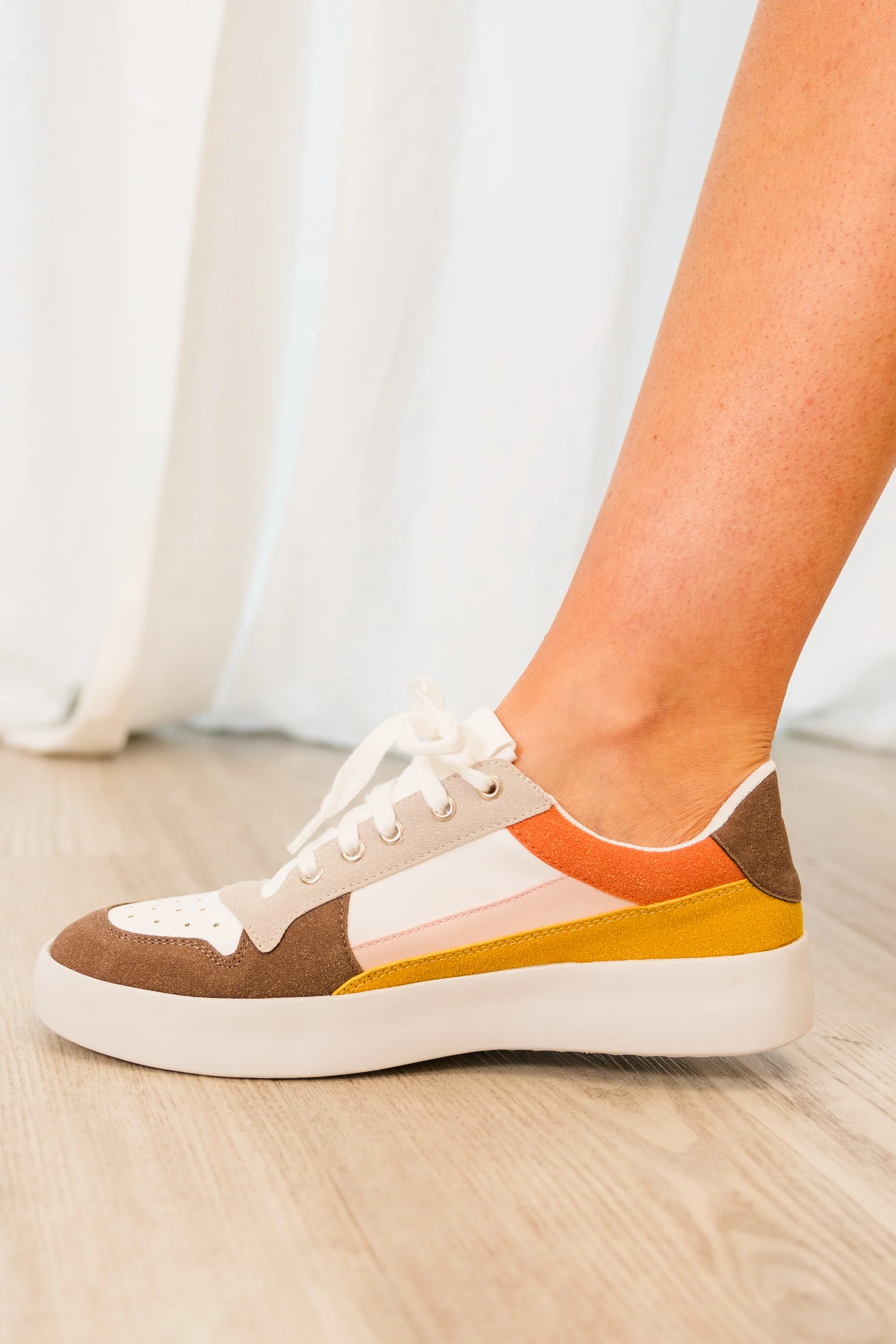 Joshua Tree Sneakers, White Combo - Weilaico