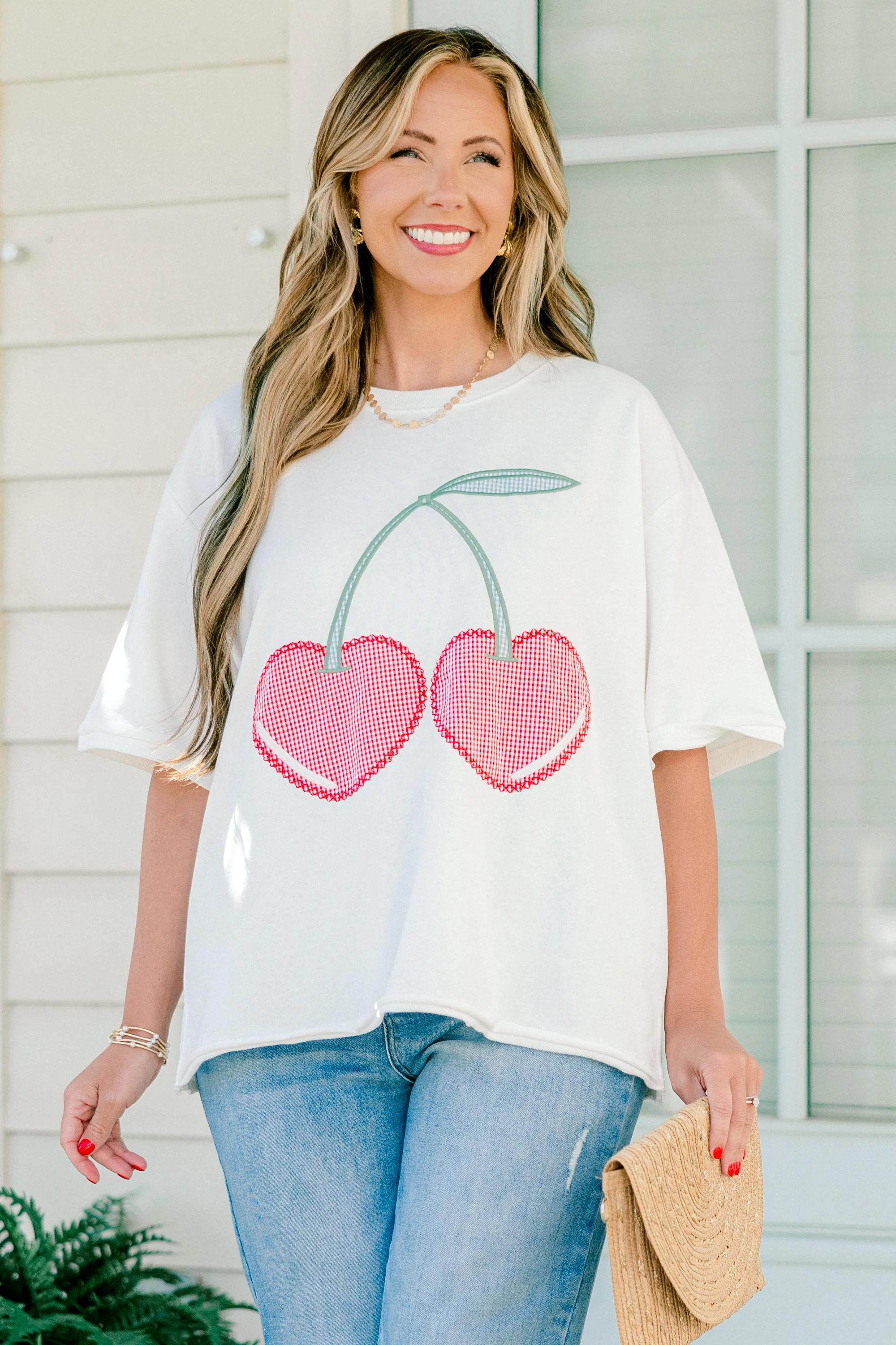 You Are Sweet Top, White - Weilaico