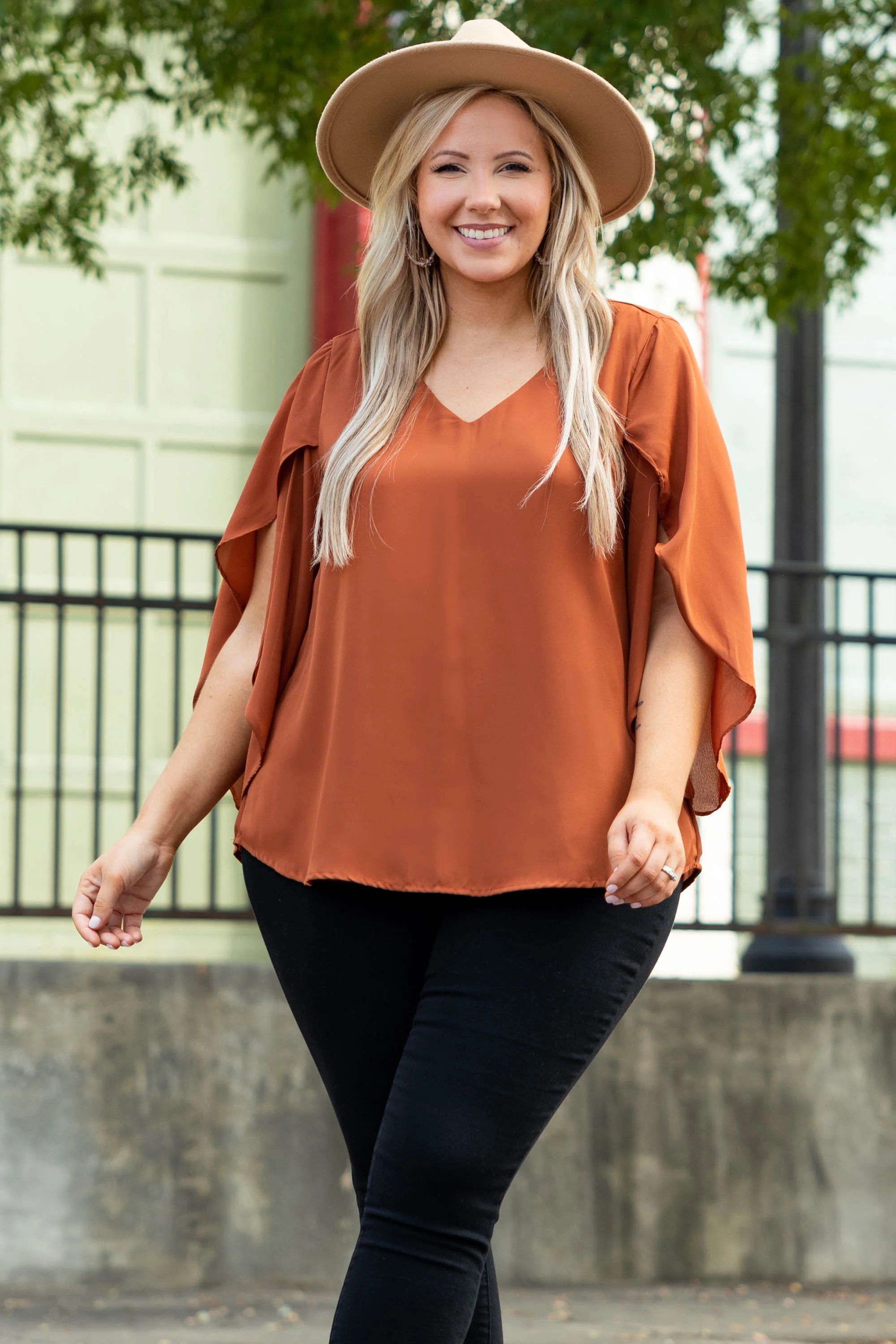 Unwritten Top, Rust - Weilaico