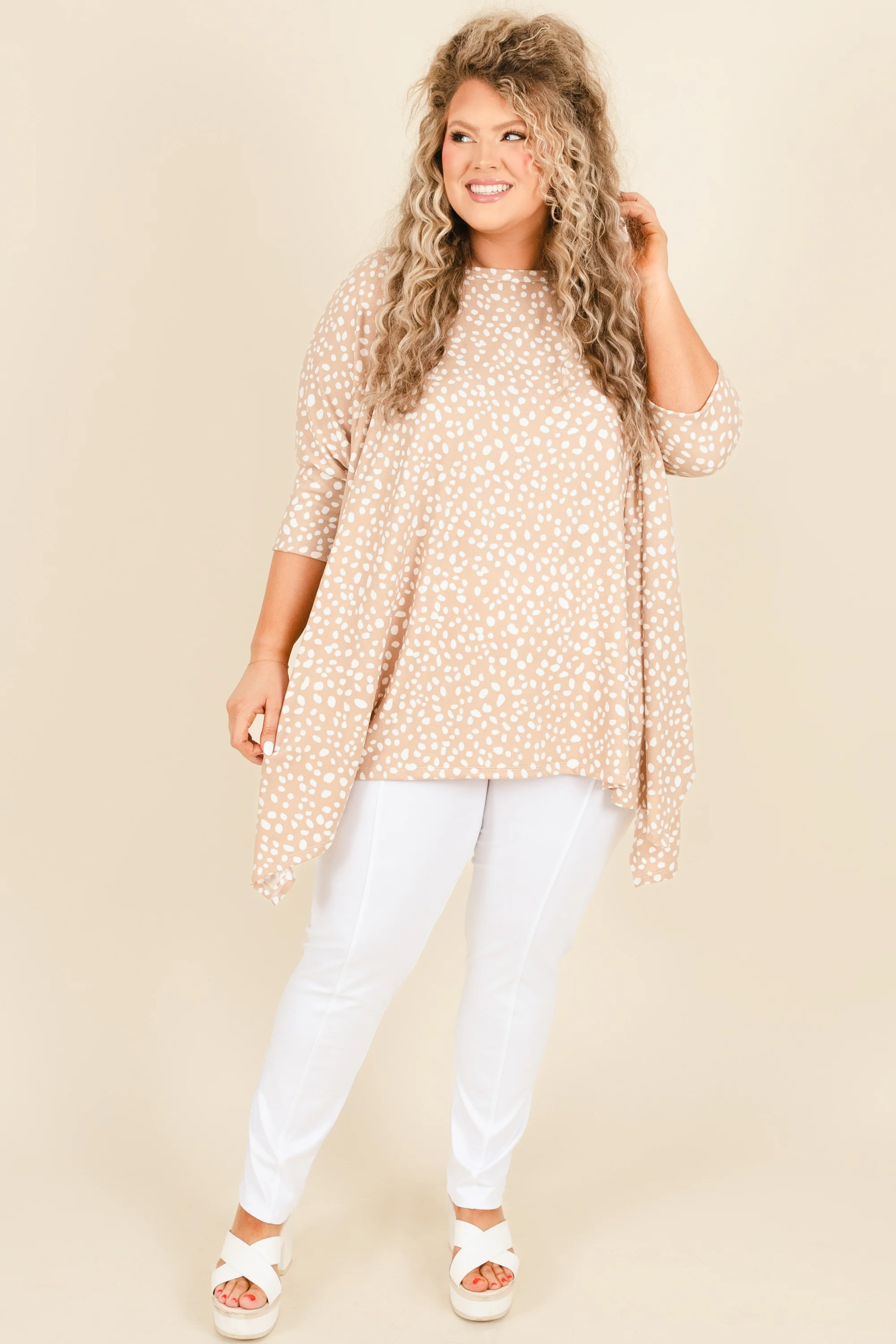 Never Doubted You Leggings, White - Weilaico