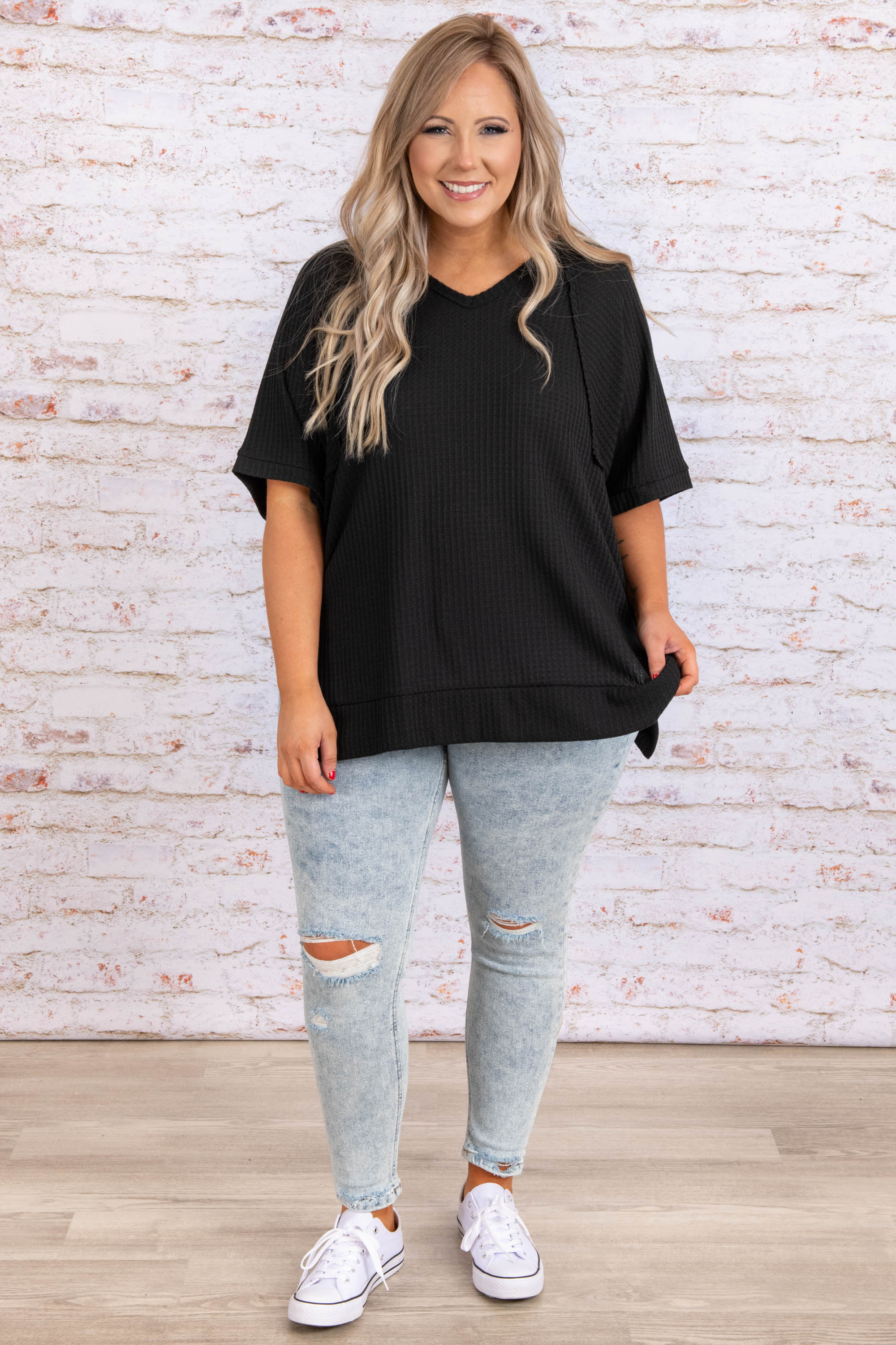 Stay Late Jeans, Light Wash - Weilaico