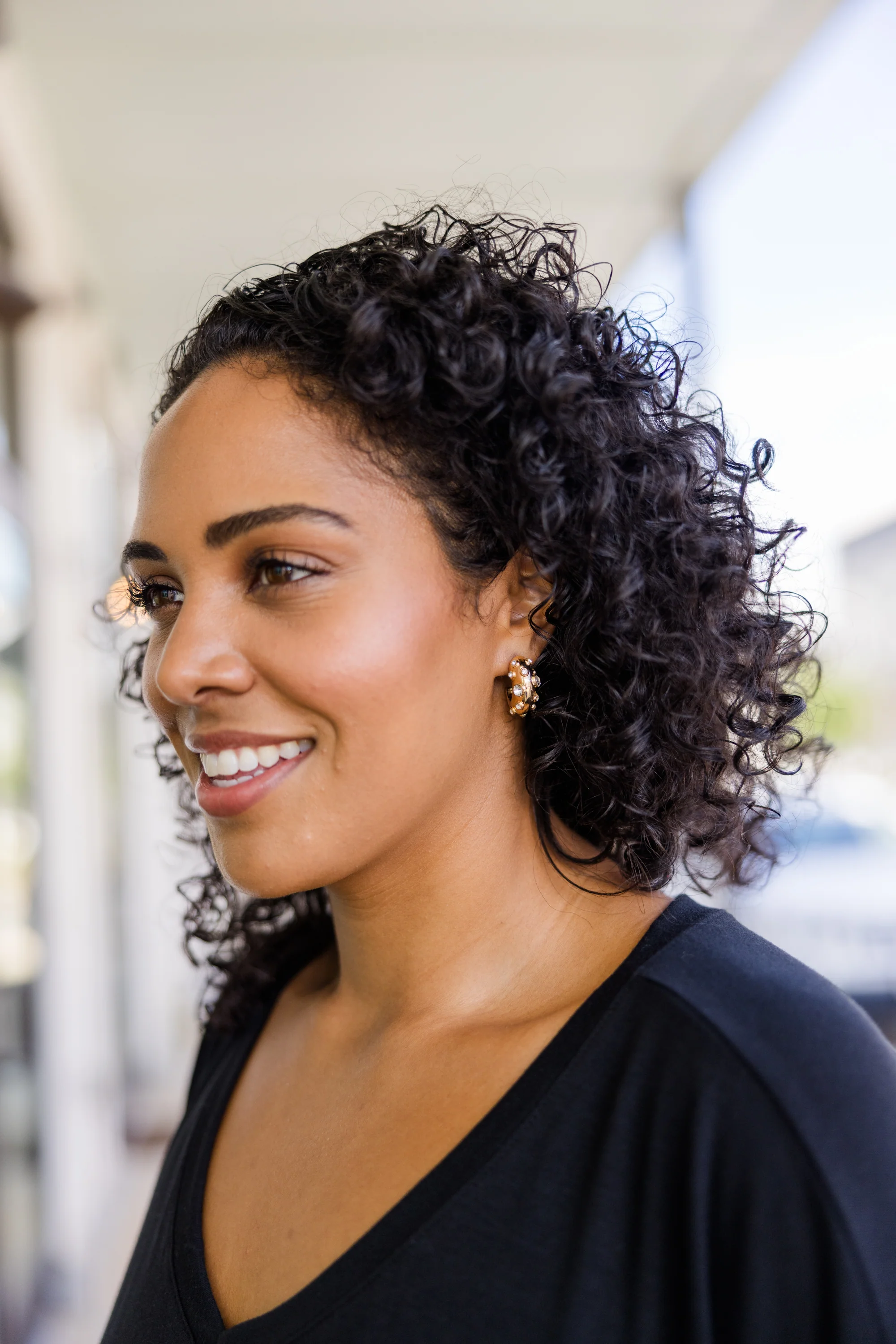 Gala Going Earrings, Gold - Weilaico