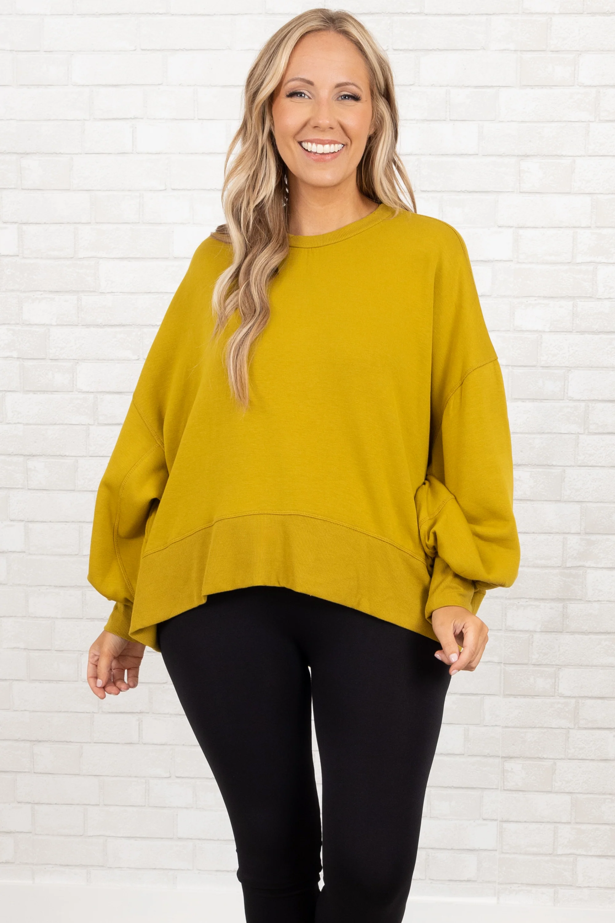 Freedom To Feel Pullover, Olive - Weilaico