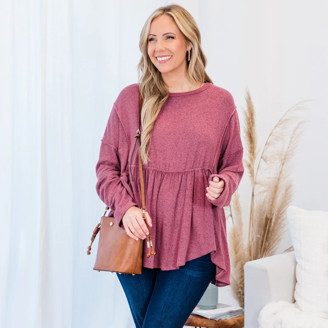 Picture That Top, Mauve - Weilaico