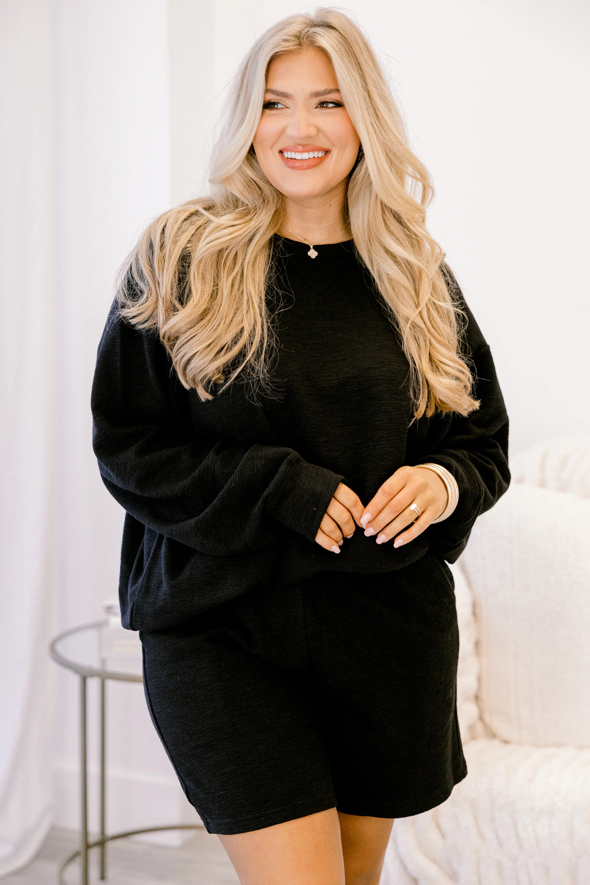 Time On My Hands Set, Black - Weilaico