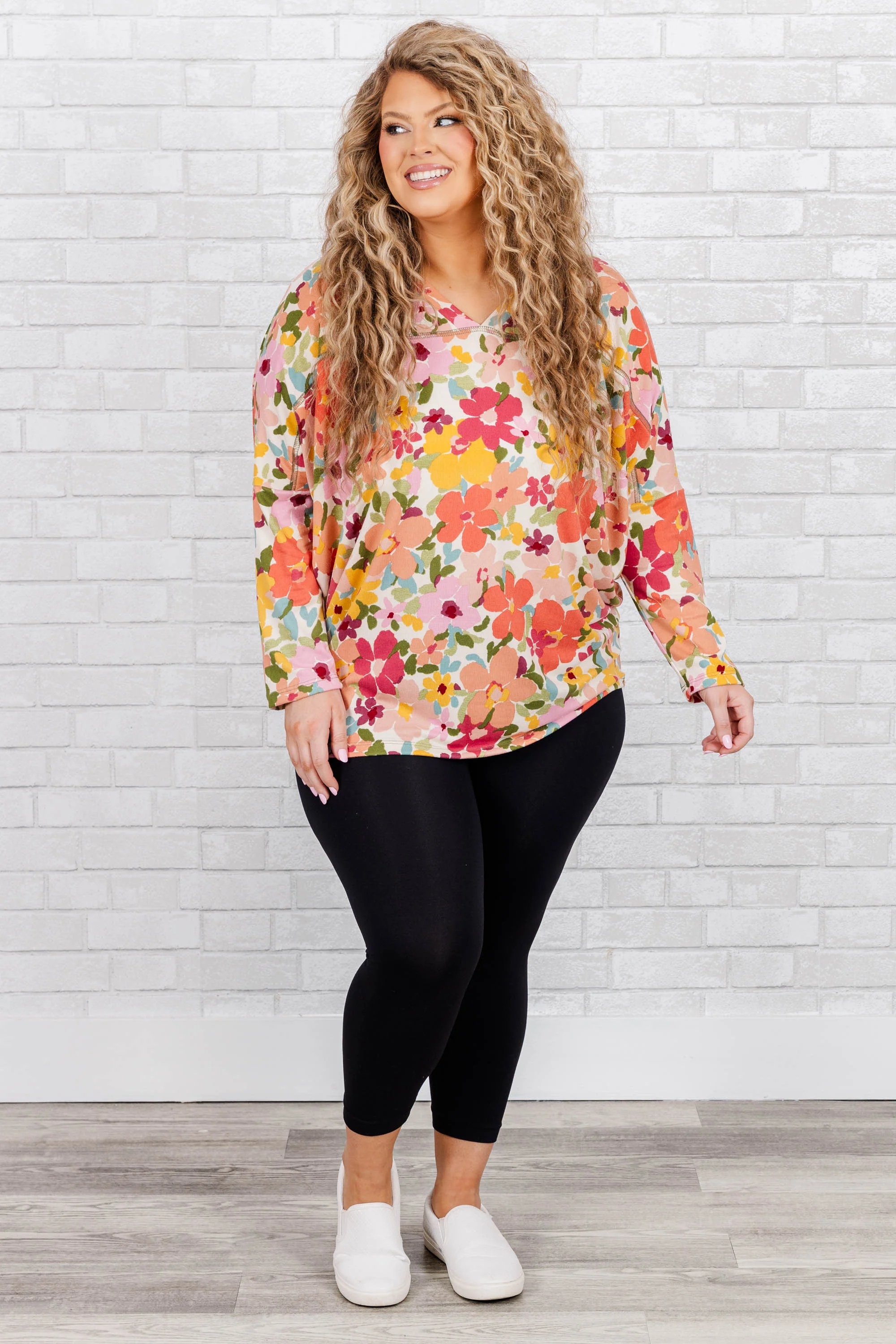 Light From Above Top, Ivory Mix - Weilaico