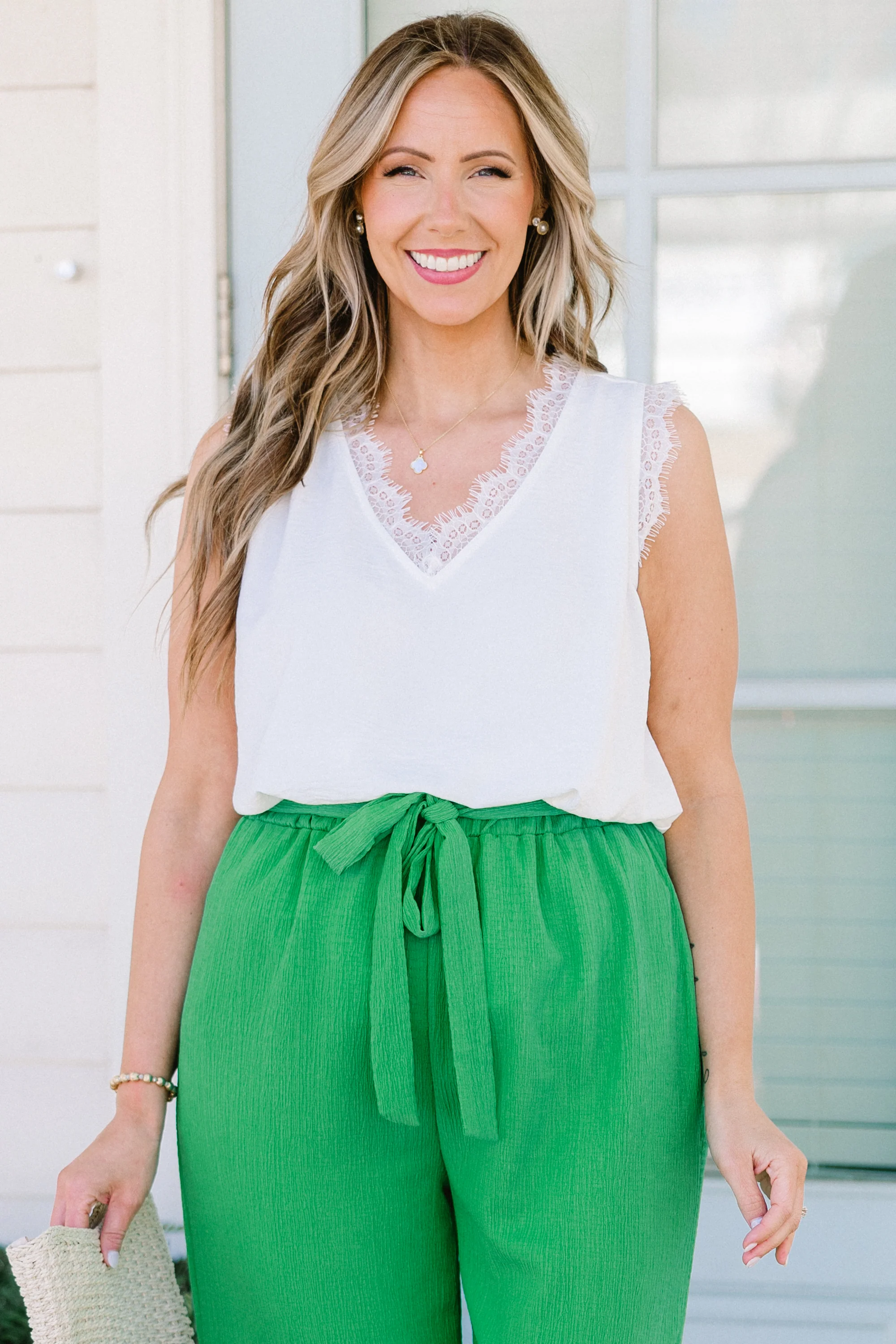 Hampton Serenade Tank, Ivory - Weilaico