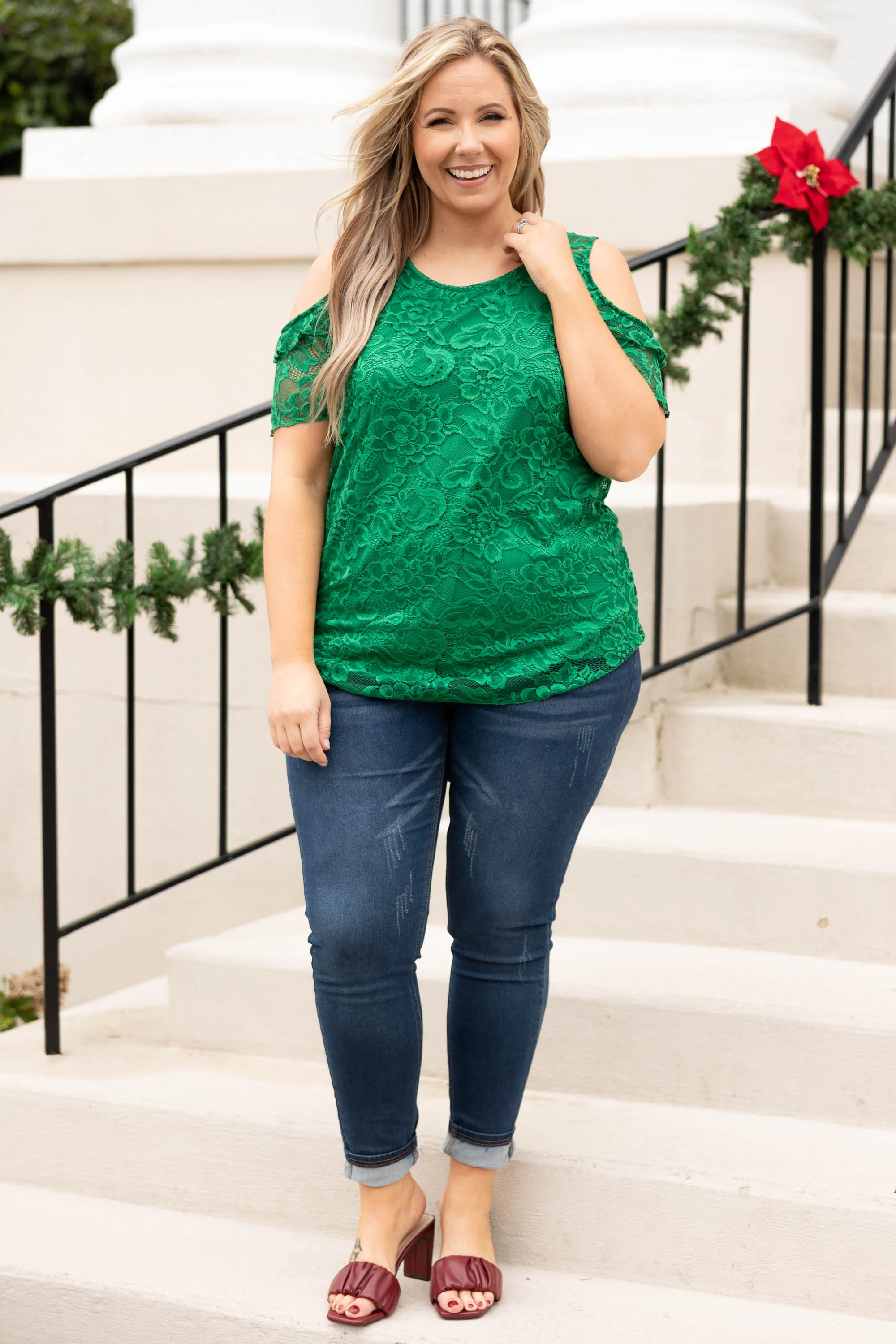 Baby Love Top, Kelly Green - Weilaico