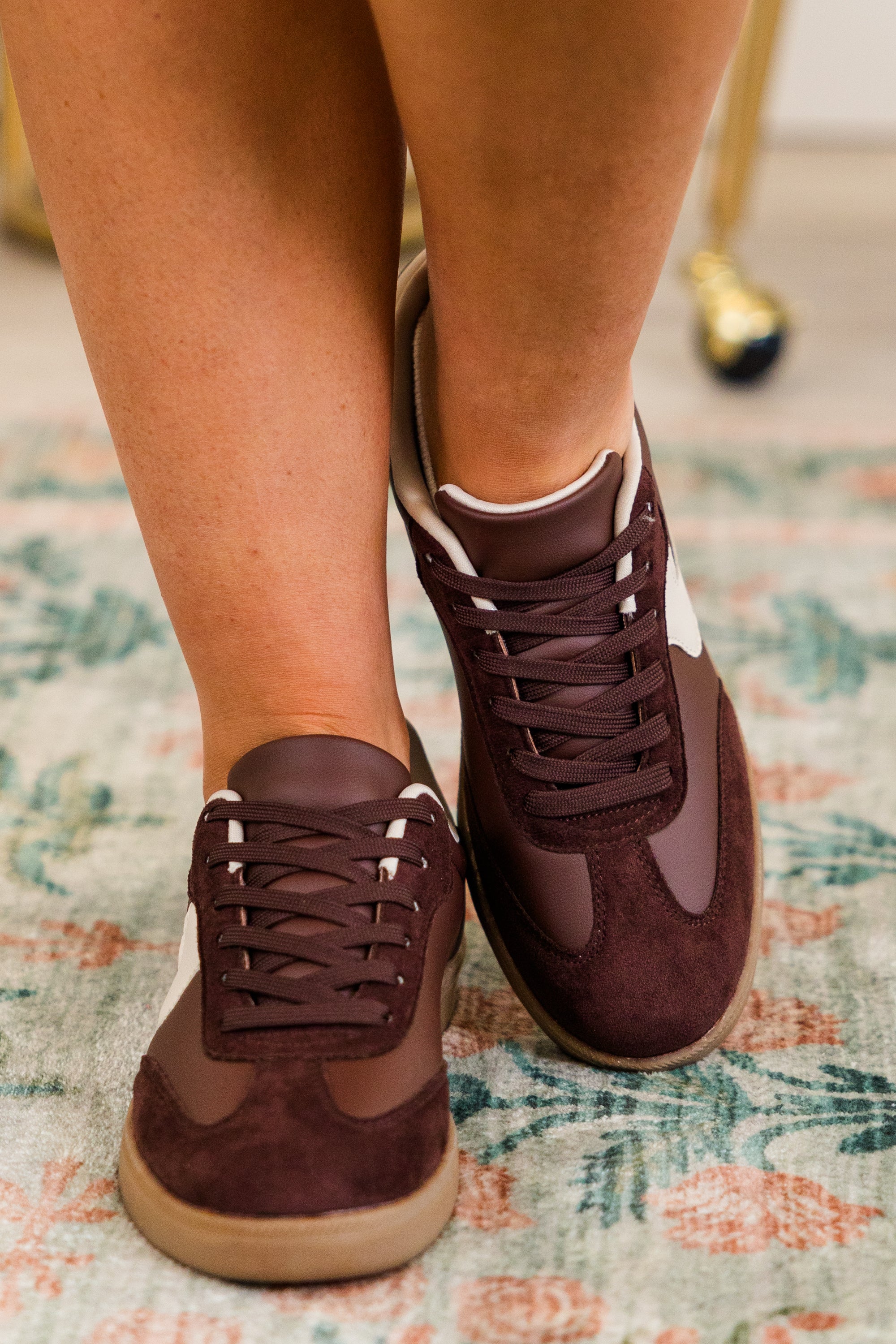 Java Nice Day Sneakers, Brown - Weilaico