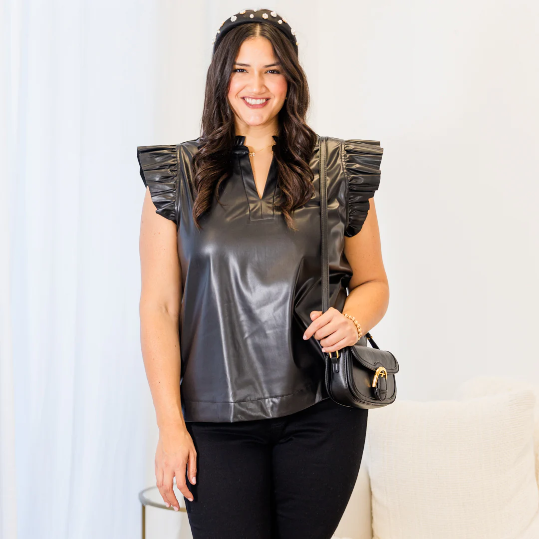 Get In My Zone Top, Black - Weilaico