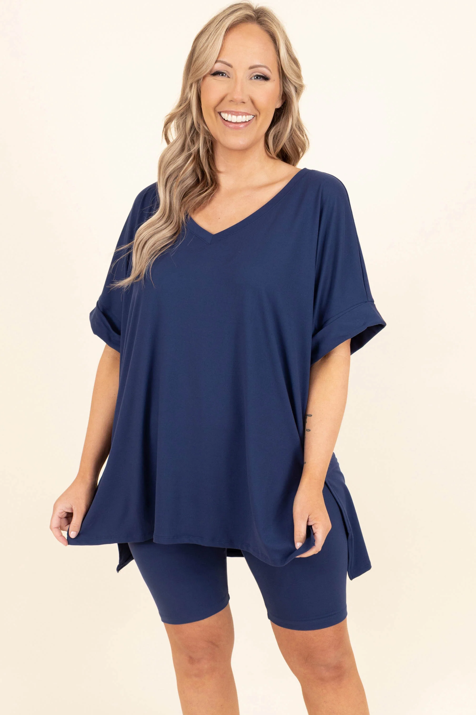 Bare Necessities Set, Light Navy - Weilaico