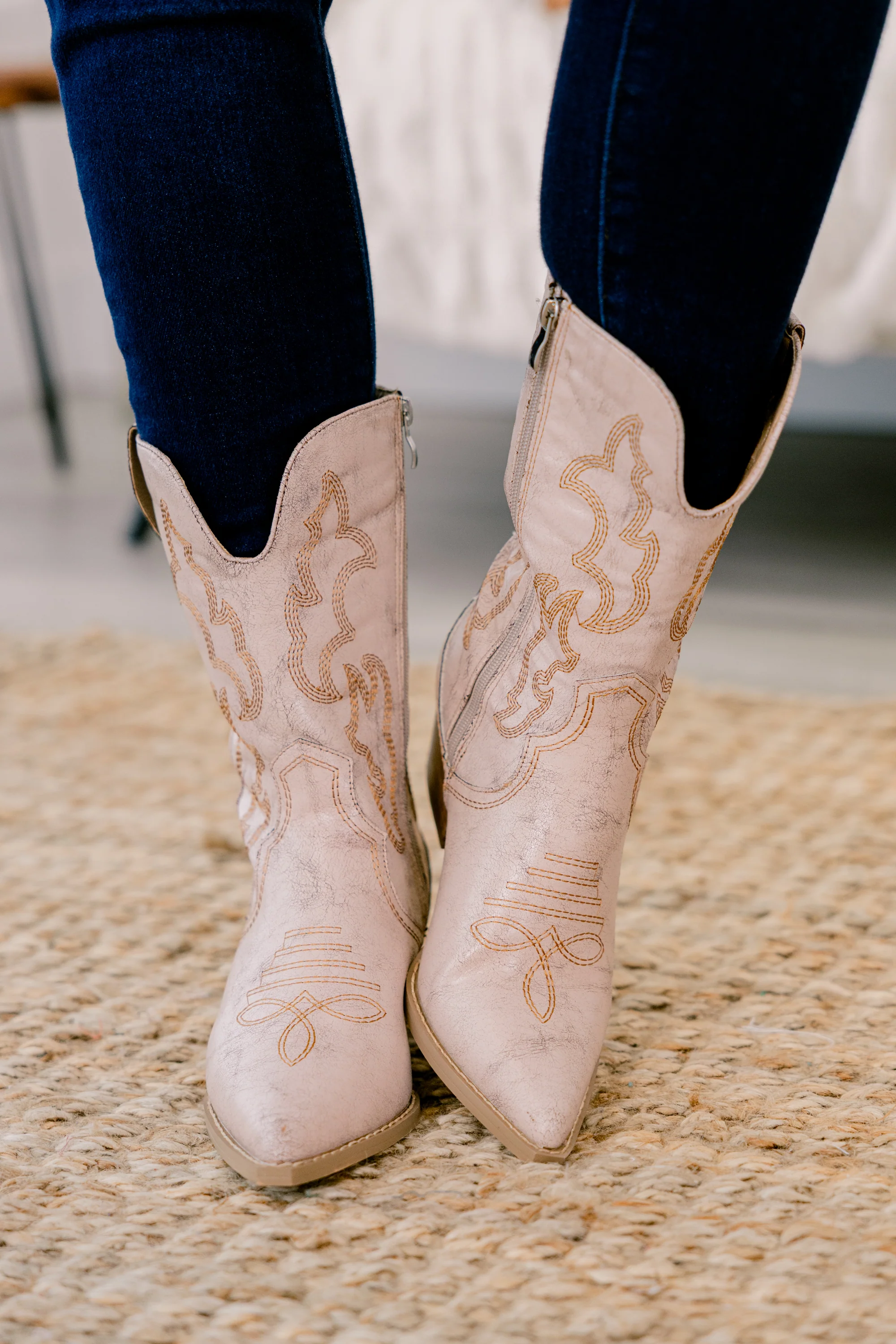 Corky's: Keeping Up With You Boots, Putty Crackle - Weilaico