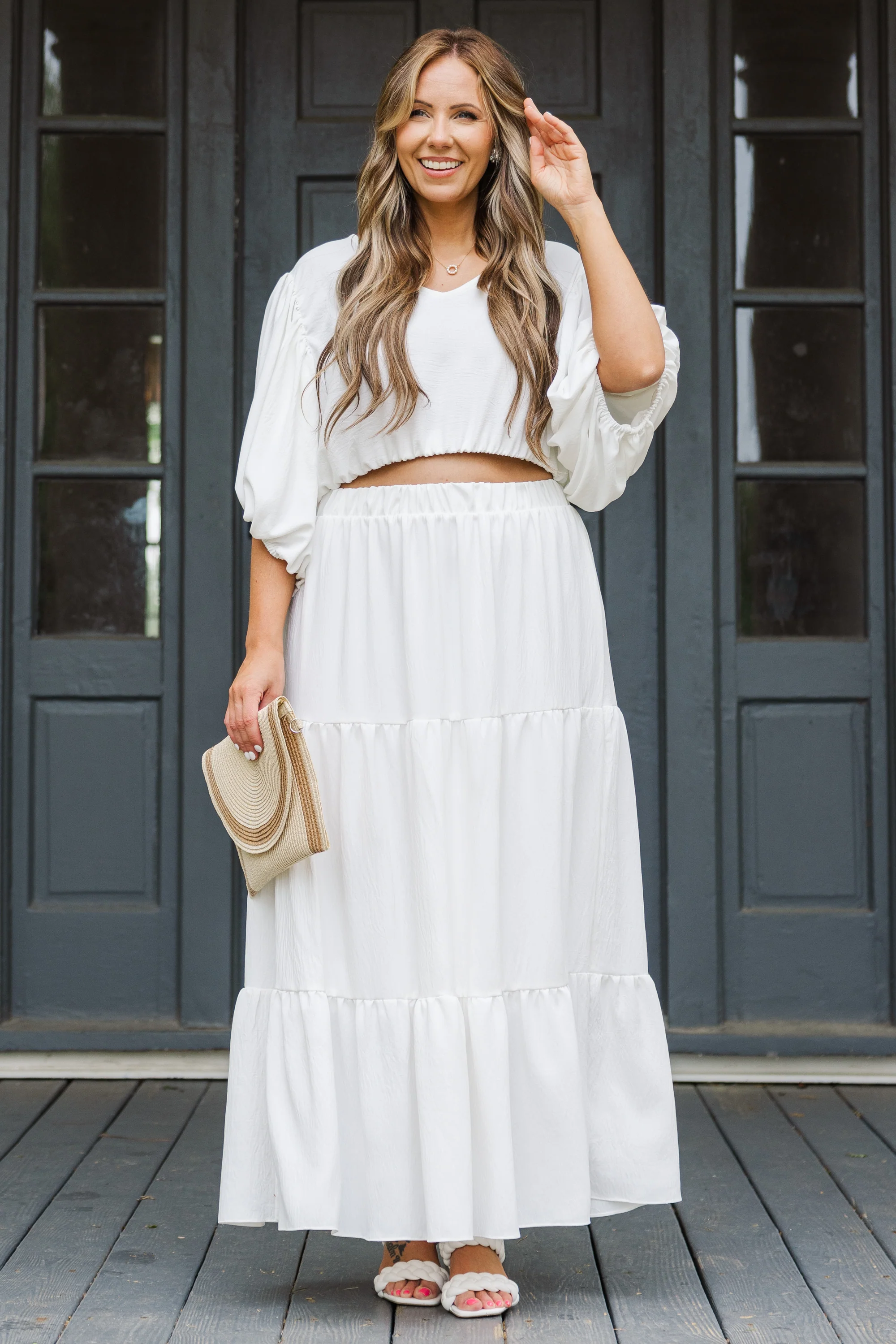 To Be Known Top, White - Weilaico