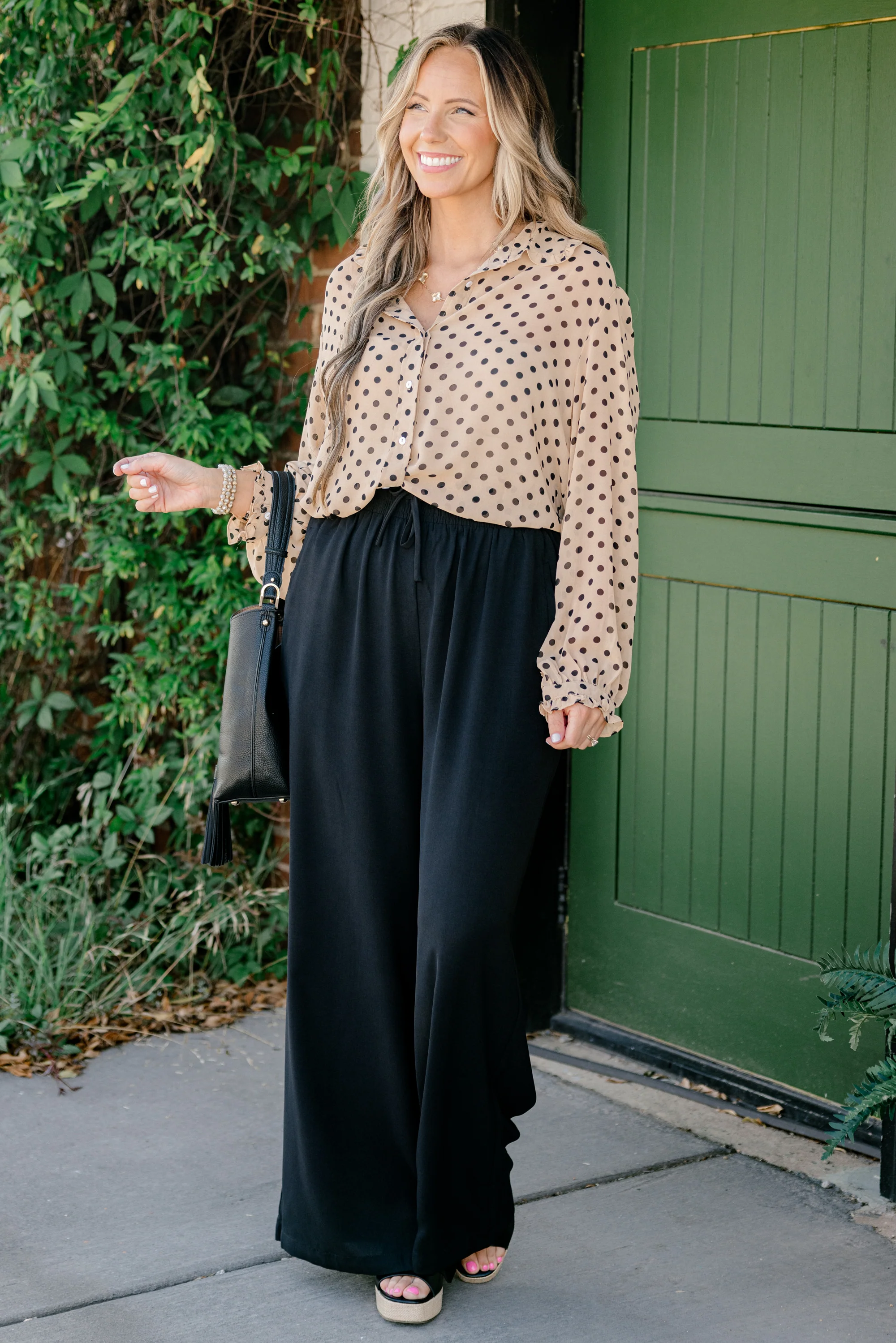 Lovebird Top, Camel - Weilaico