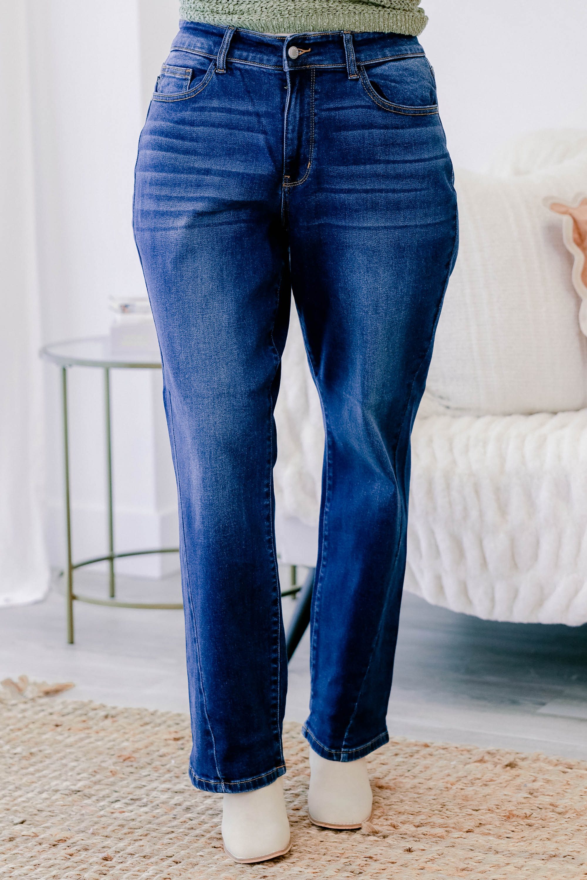 Judy Blue: Quick Decisions Jeans, Medium Wash - Weilaico