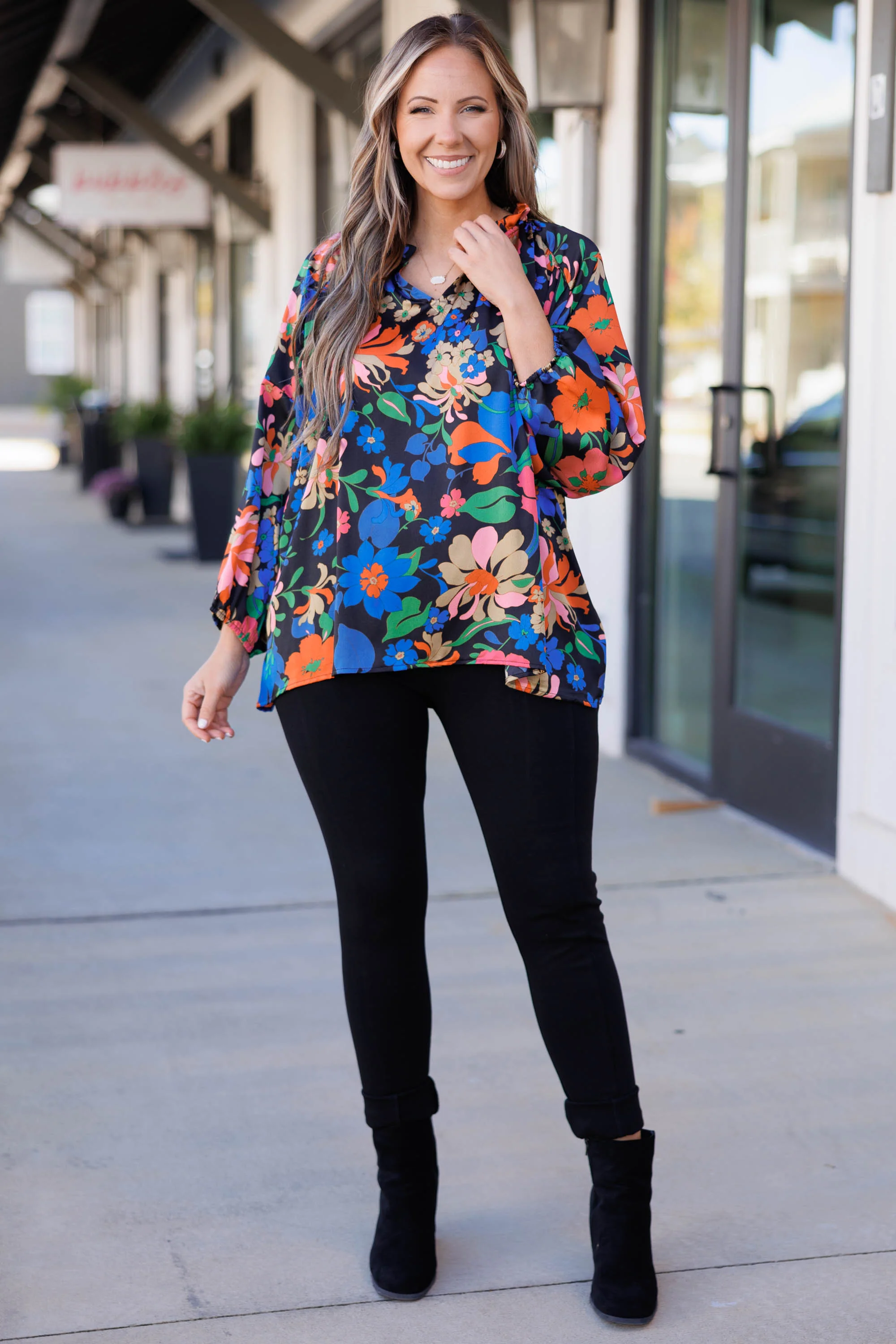 Cry About It Later Top, Black - Weilaico